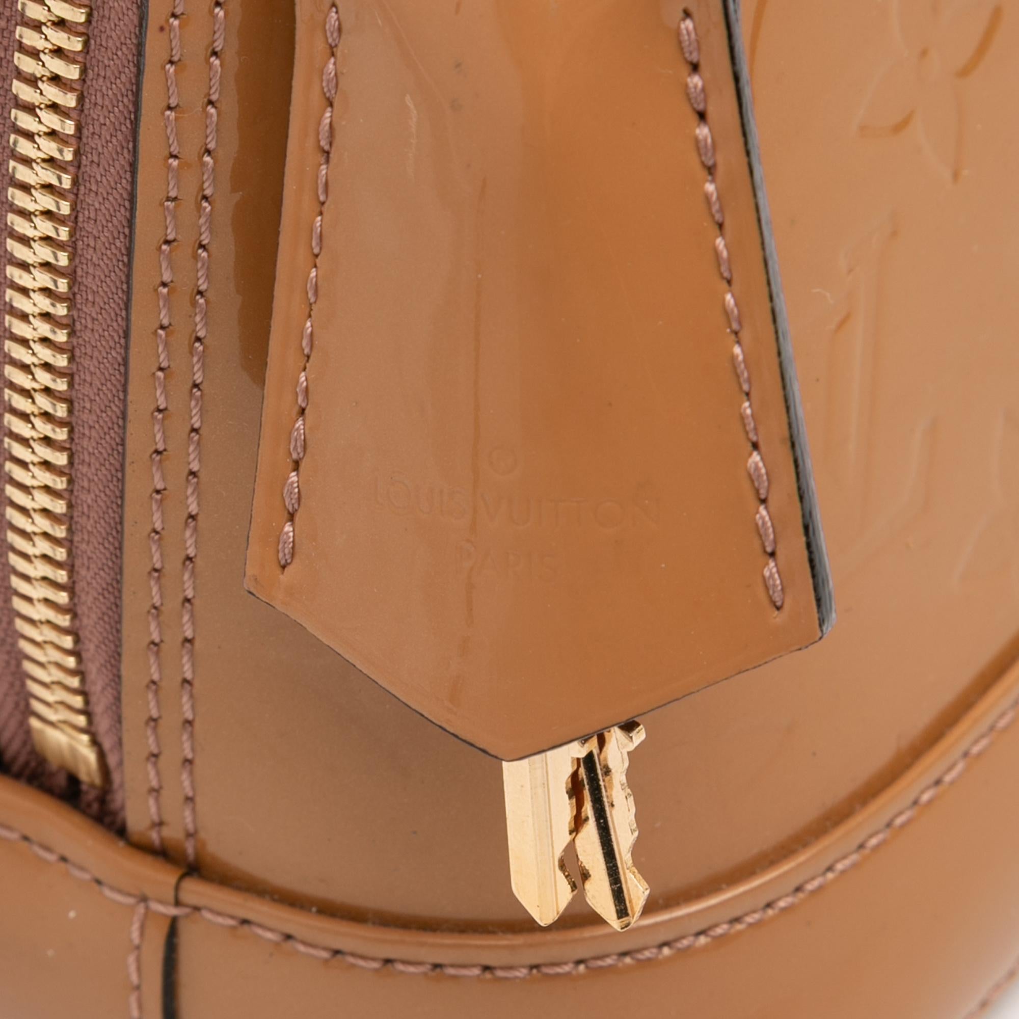 Louis Vuitton Monogram Vernis Alma BB