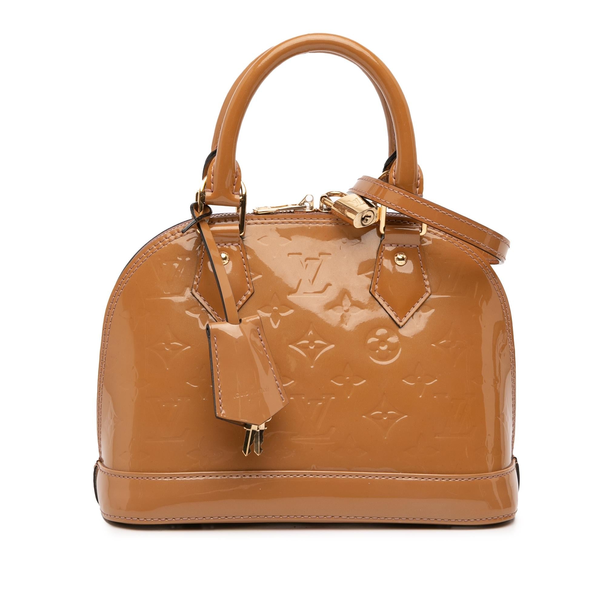 Louis Vuitton Monogram Vernis Alma BB