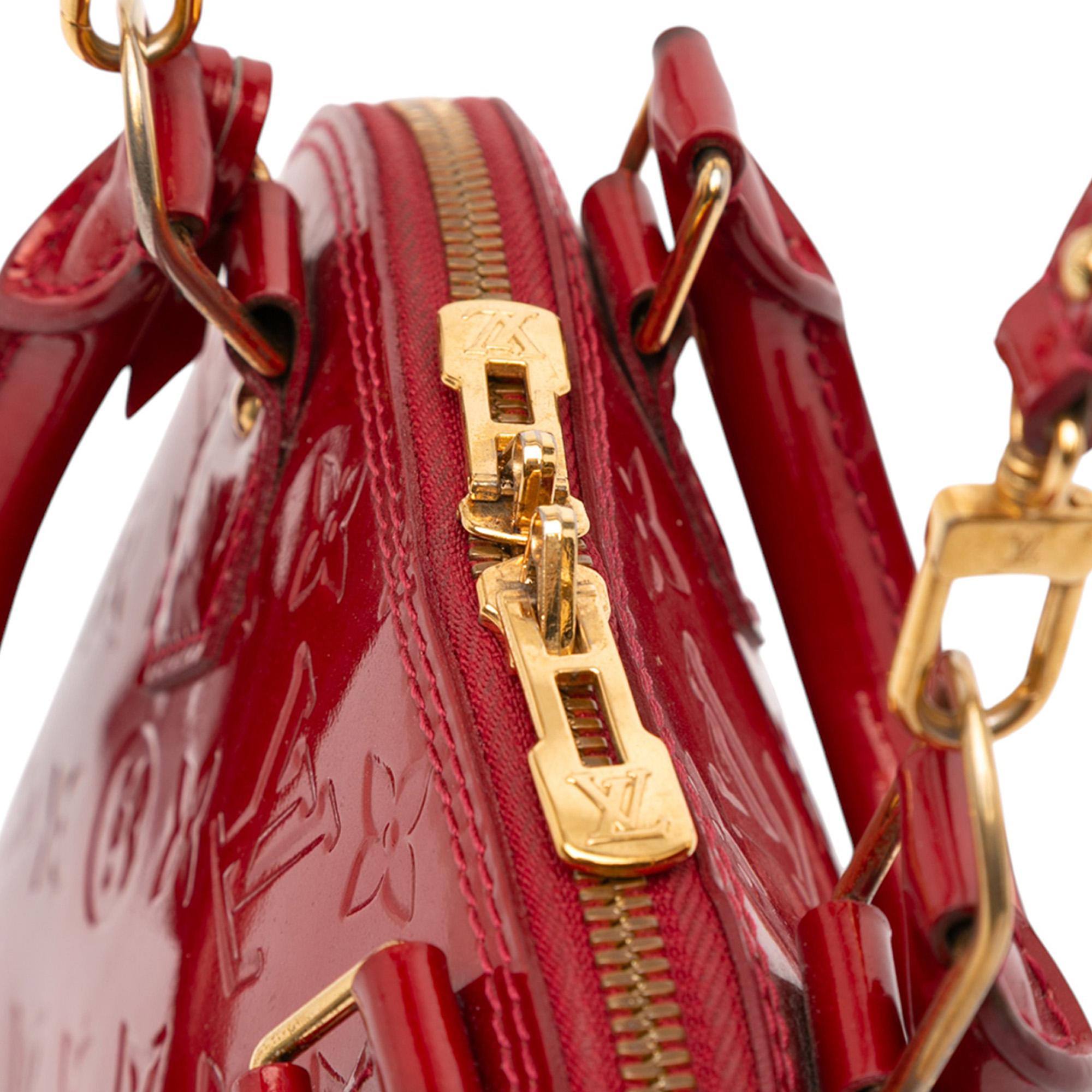 Louis Vuitton Monogram Vernis Alma BB
