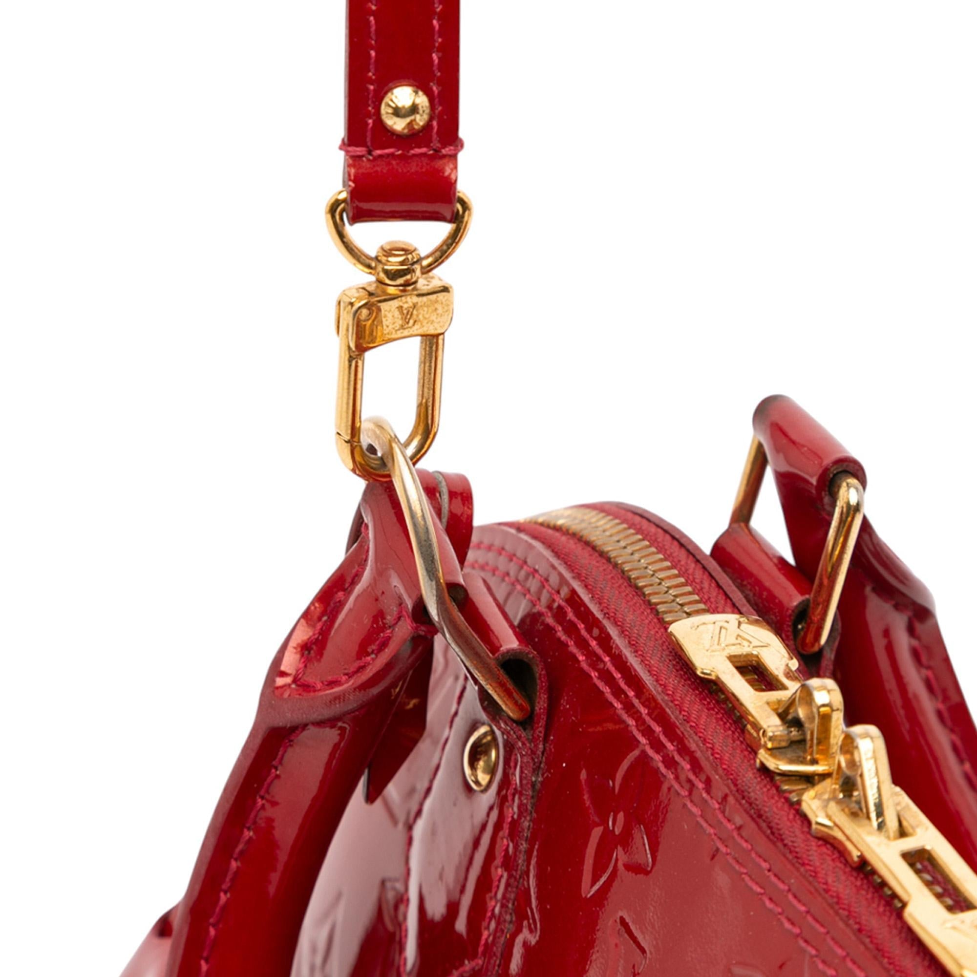 Louis Vuitton Monogram Vernis Alma BB