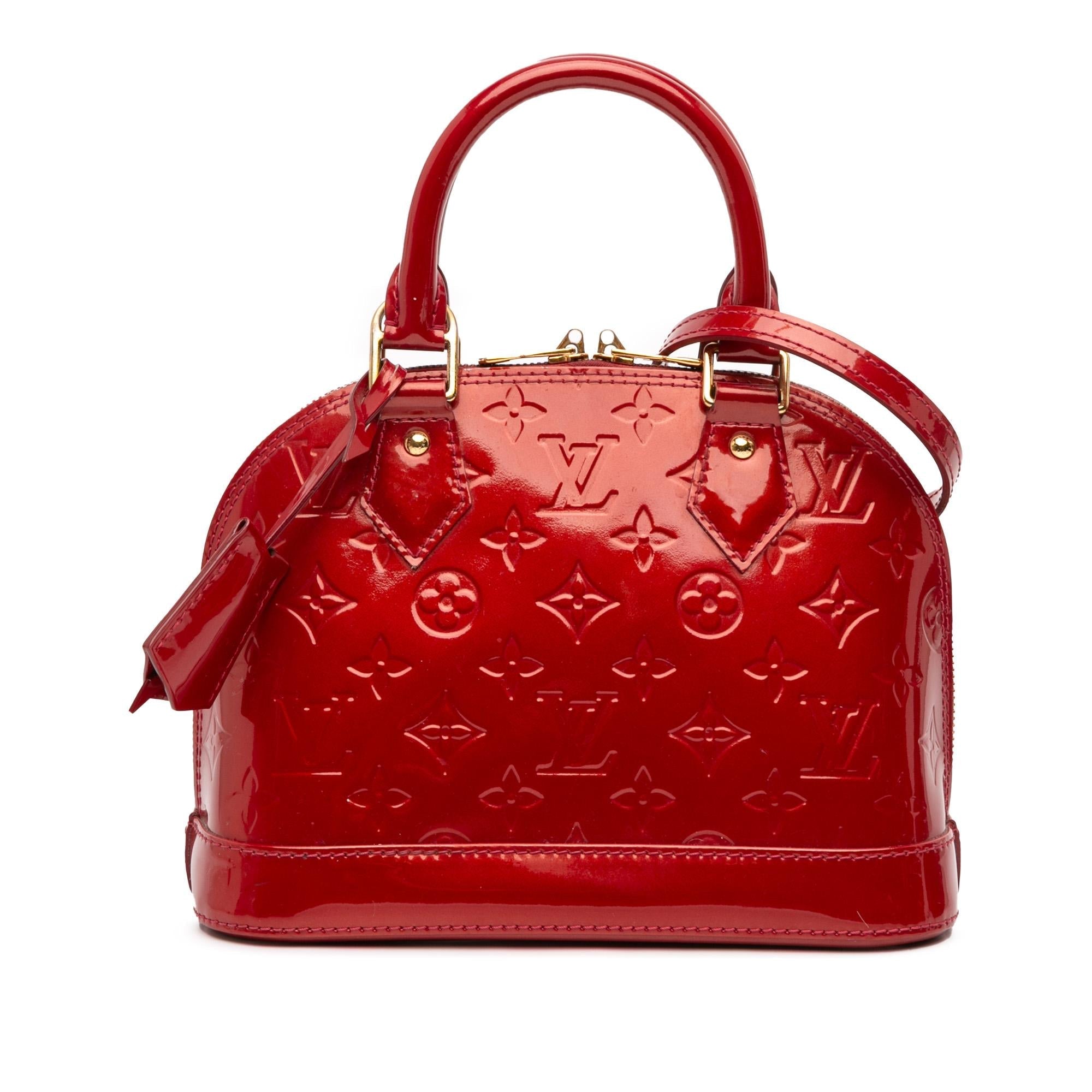 Louis Vuitton Monogram Vernis Alma BB
