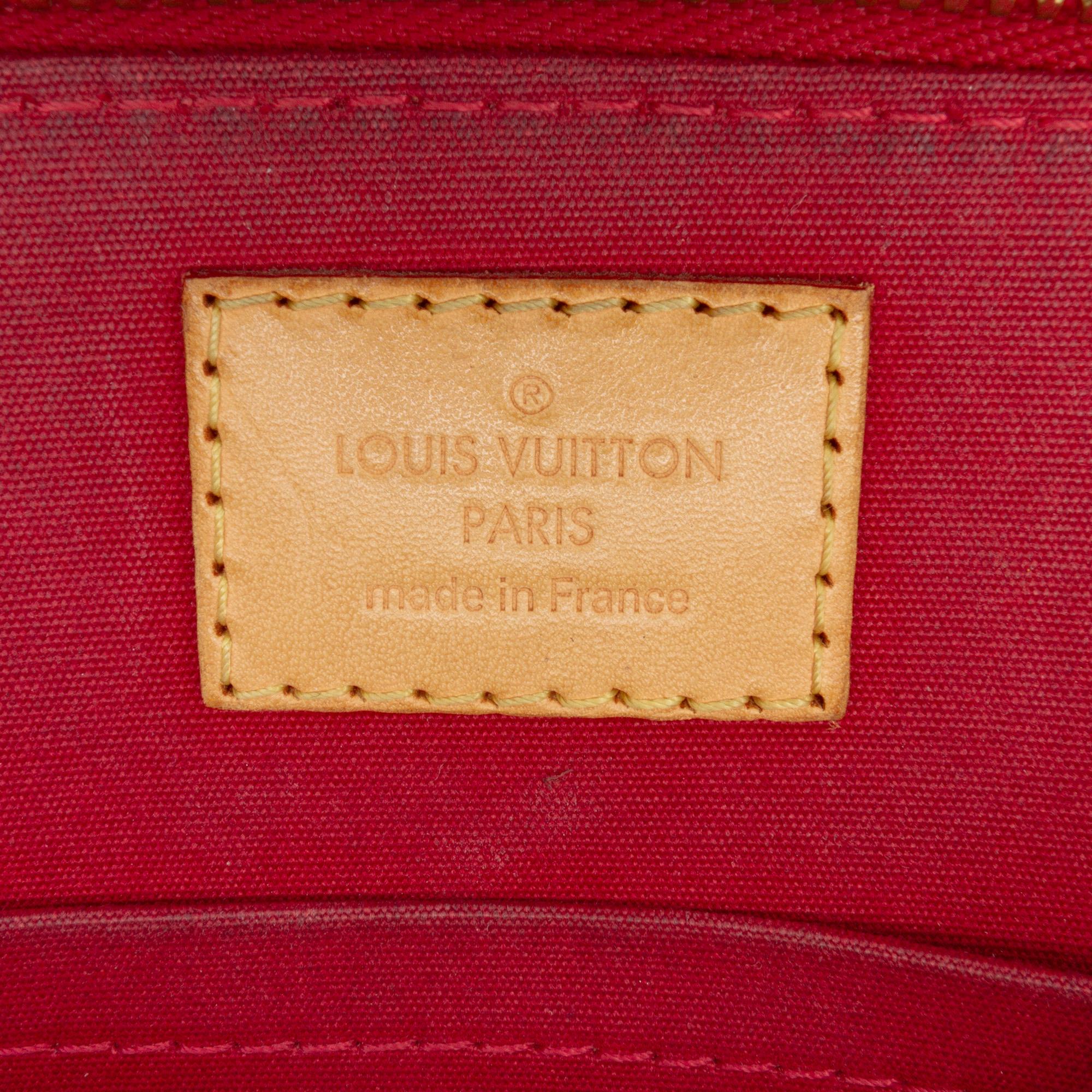 Louis Vuitton Monogram Vernis Alma BB