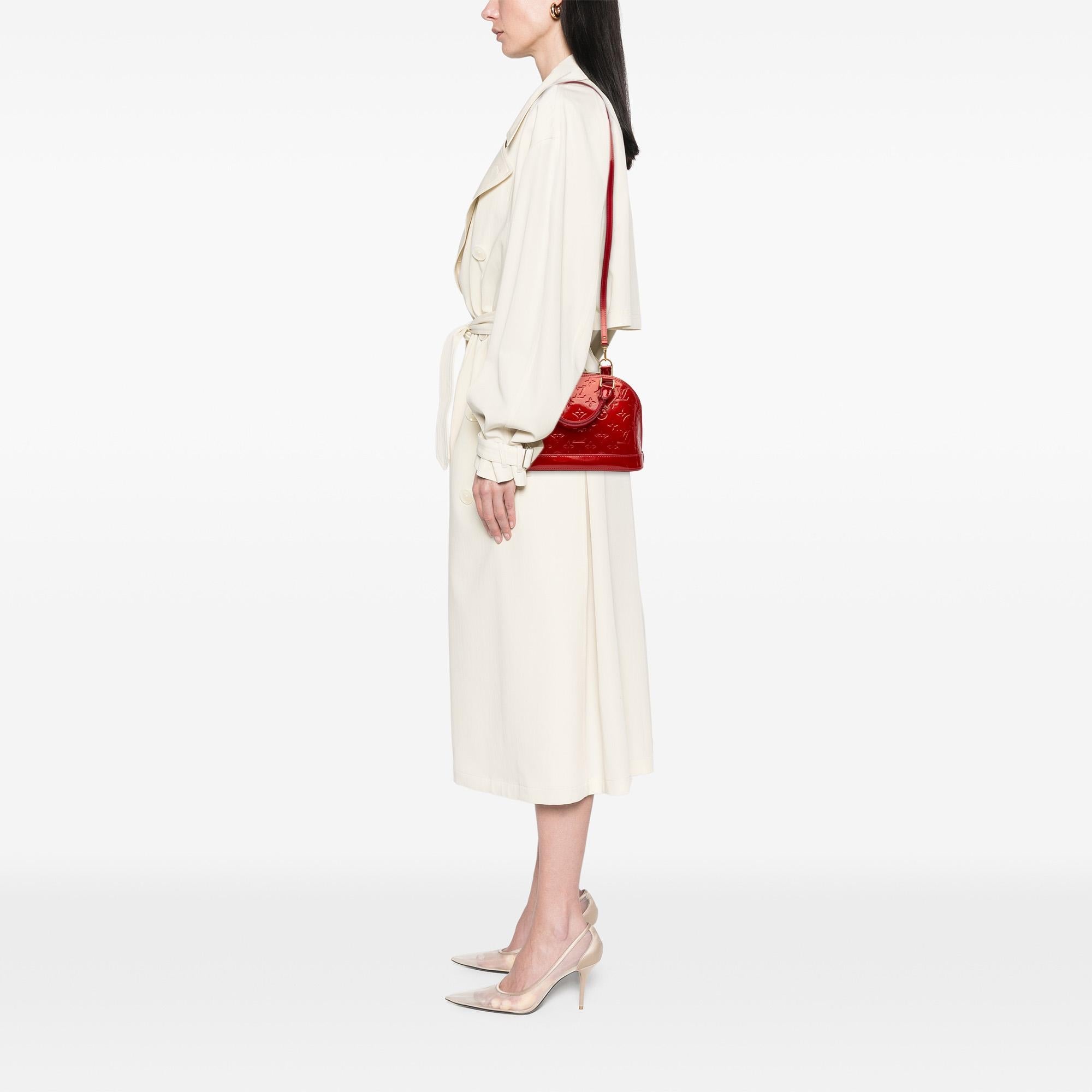 Louis Vuitton Monogram Vernis Alma BB