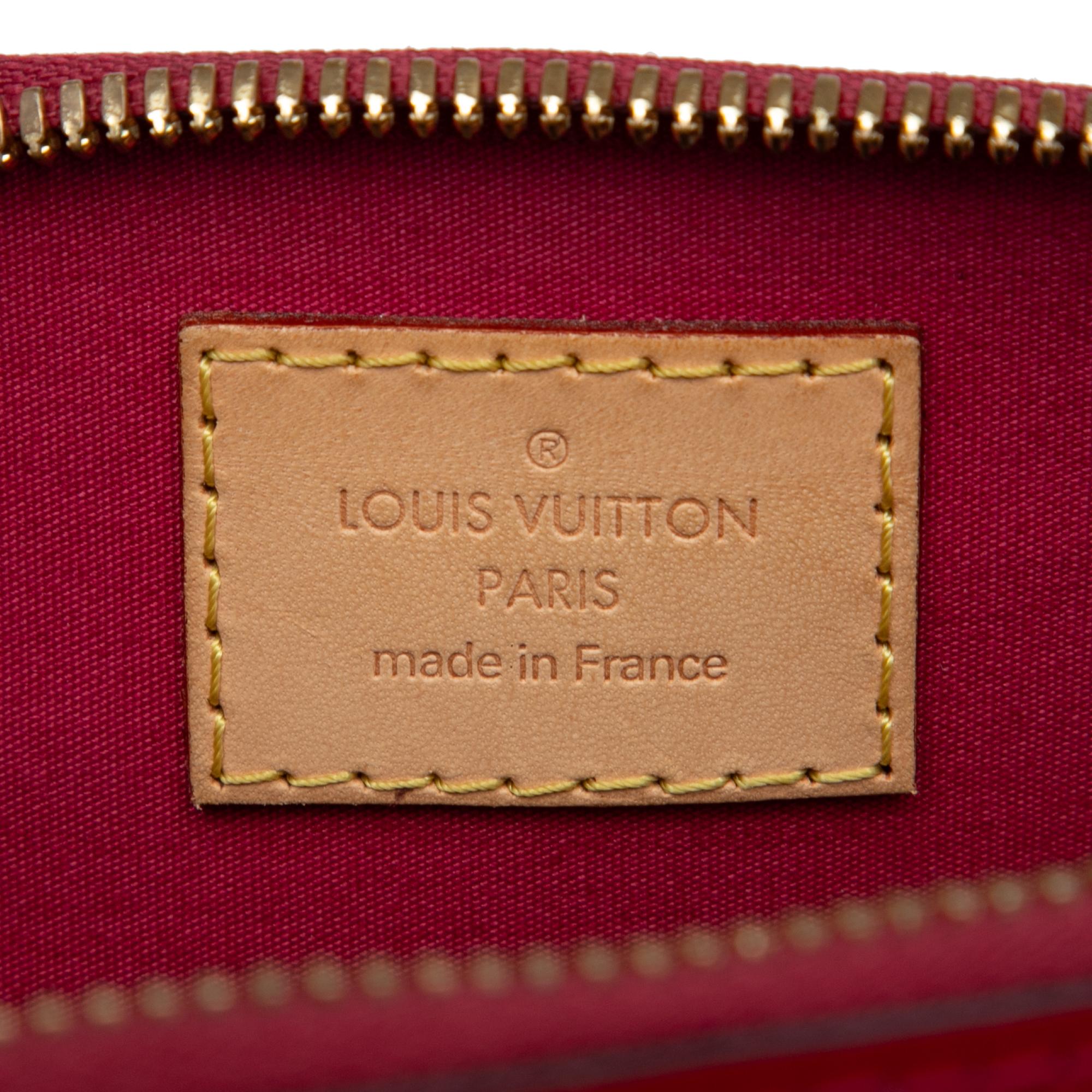 Louis Vuitton Monogram Vernis Alma BB