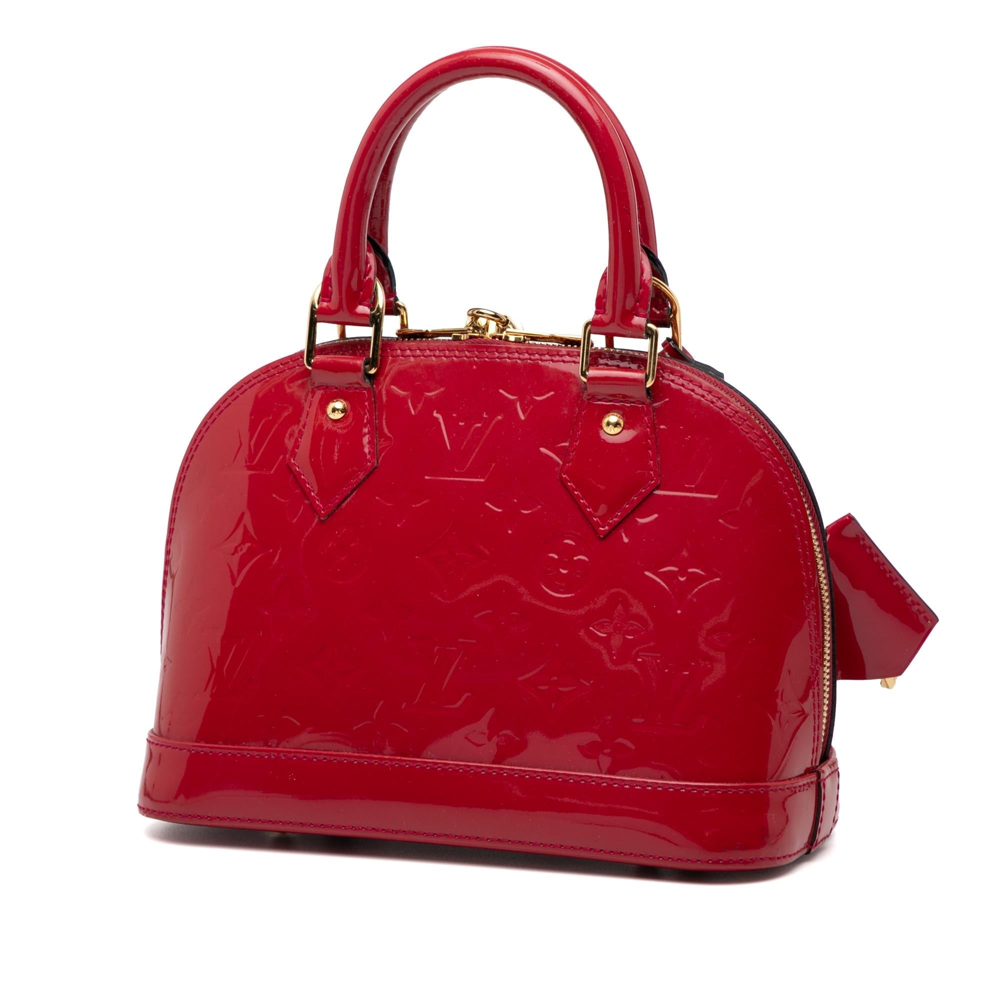 Louis Vuitton Monogram Vernis Alma BB