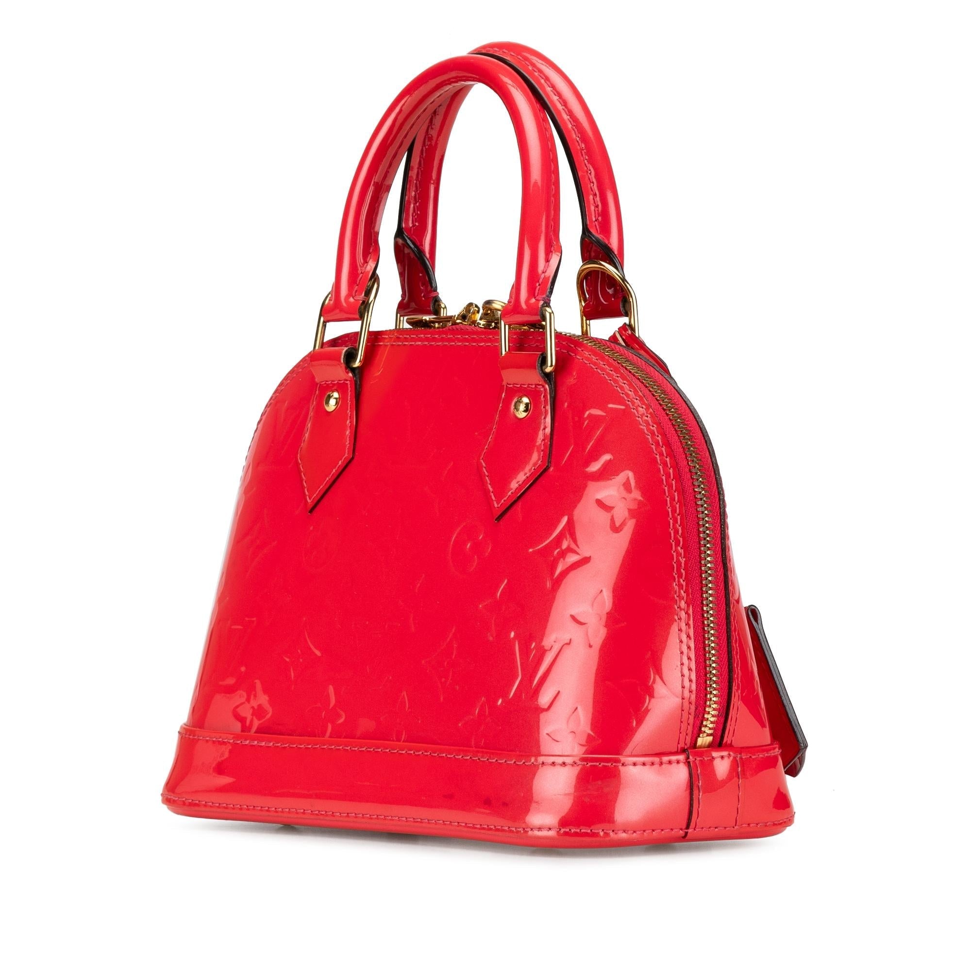 Louis Vuitton Monogram Vernis Alma BB