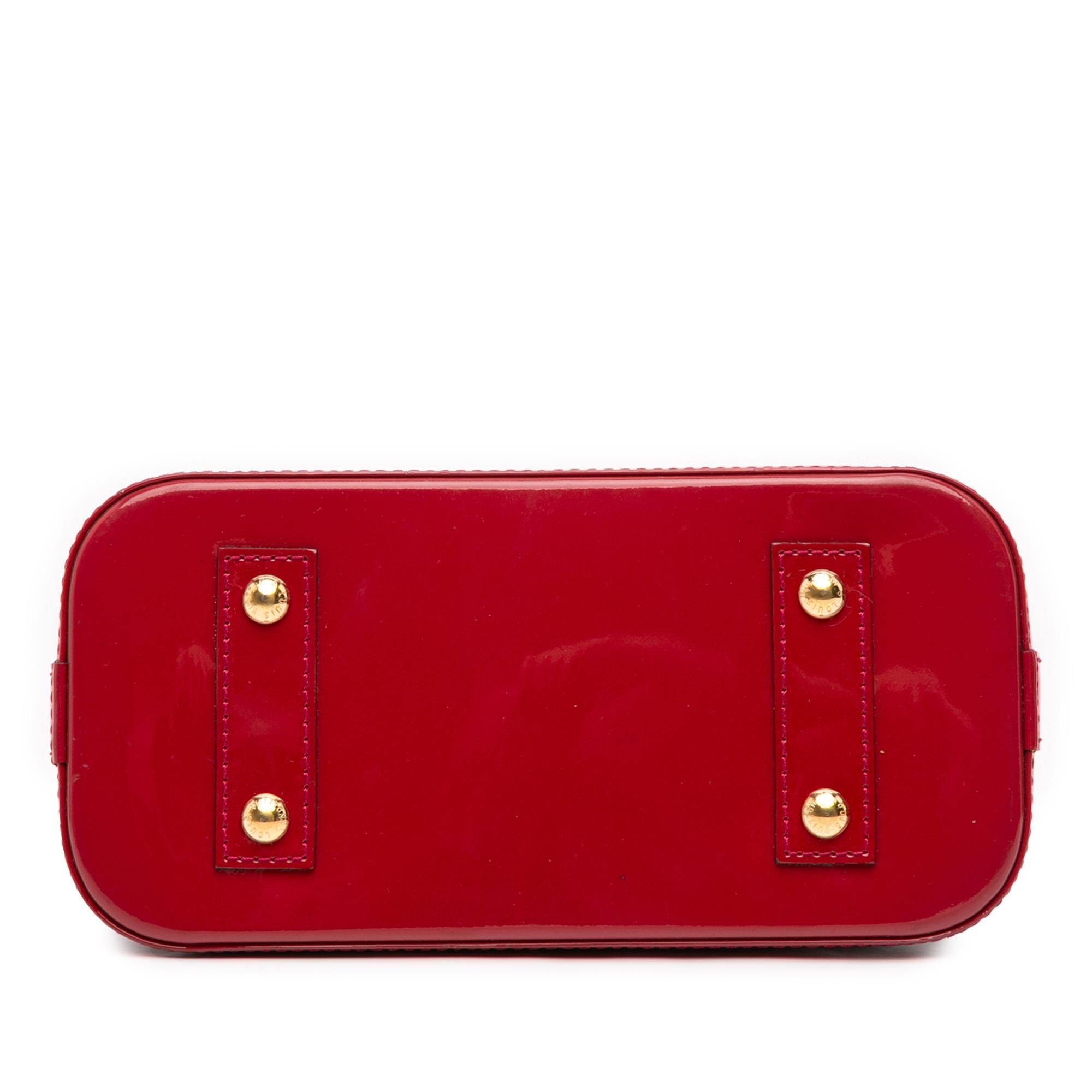 Louis Vuitton Monogram Vernis Alma BB