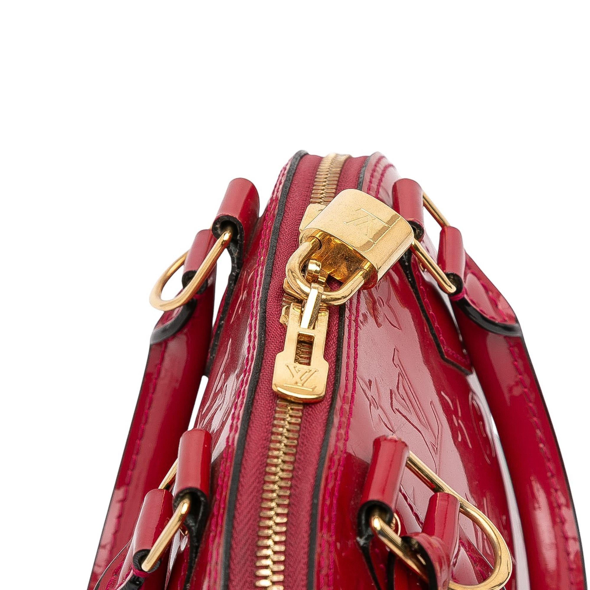 Louis Vuitton Monogram Vernis Alma BB