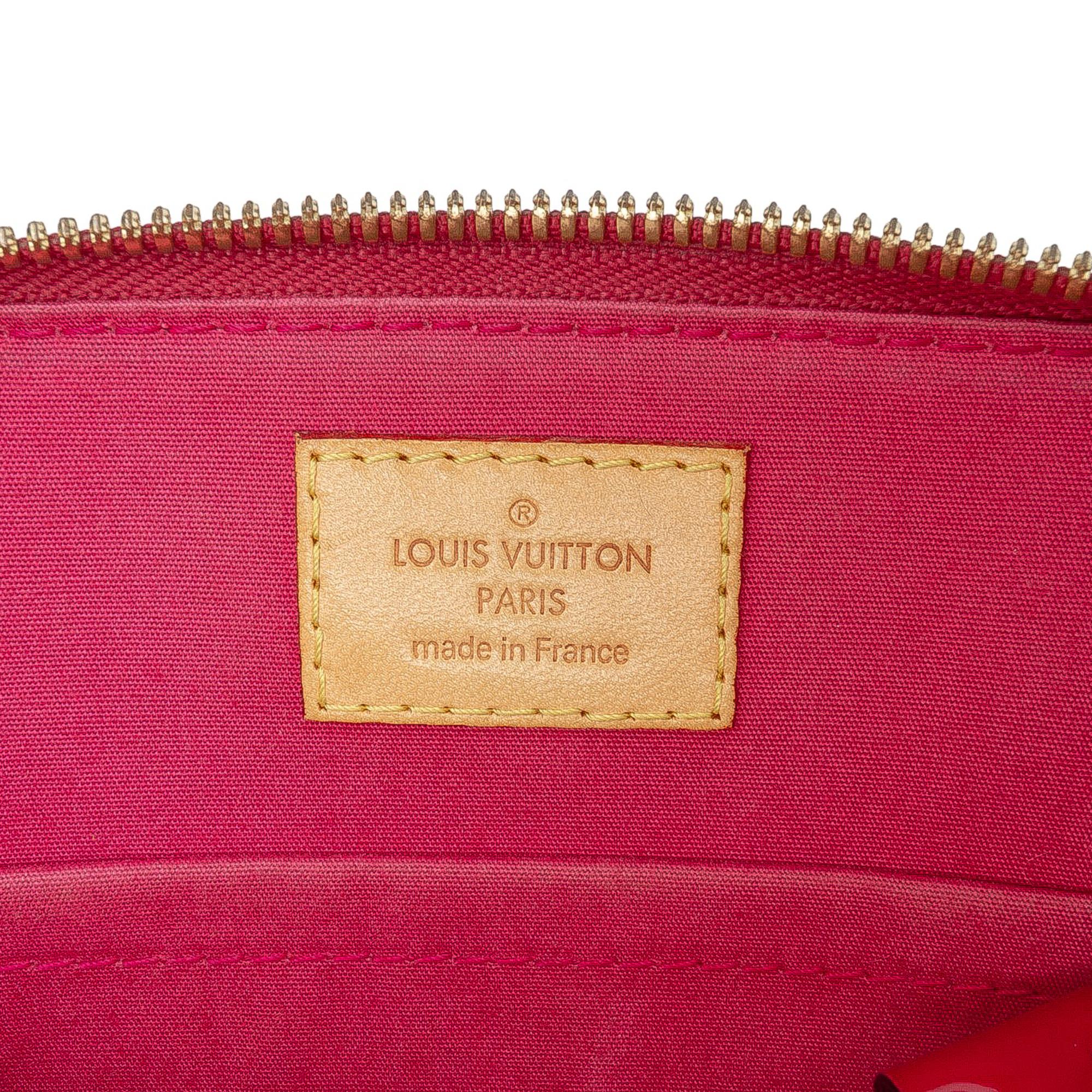 Louis Vuitton Monogram Vernis Alma BB