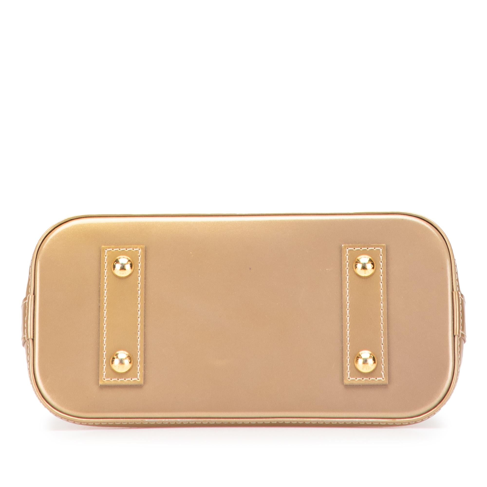 Louis Vuitton Monogram Vernis Alma BB