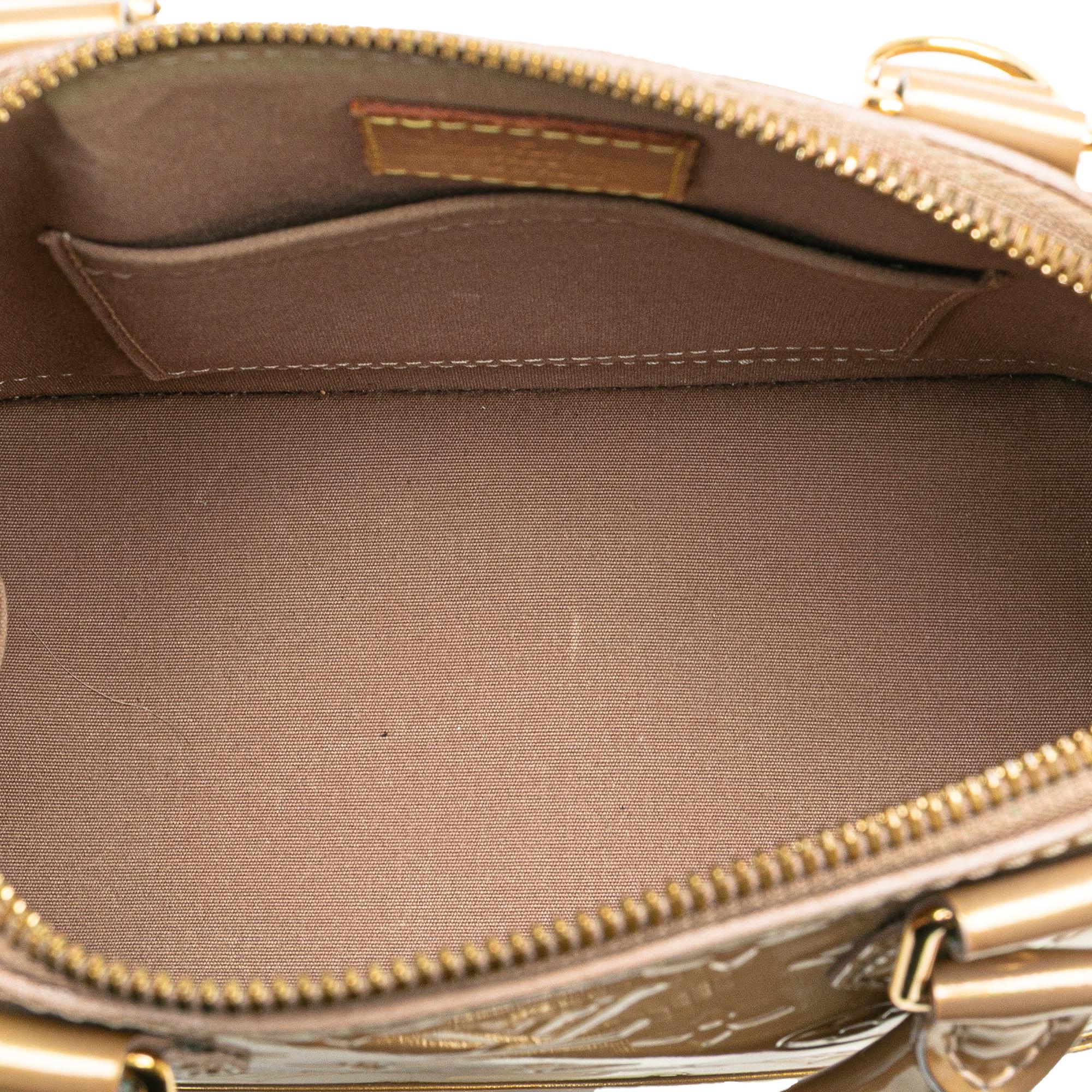 Louis Vuitton Monogram Vernis Alma BB