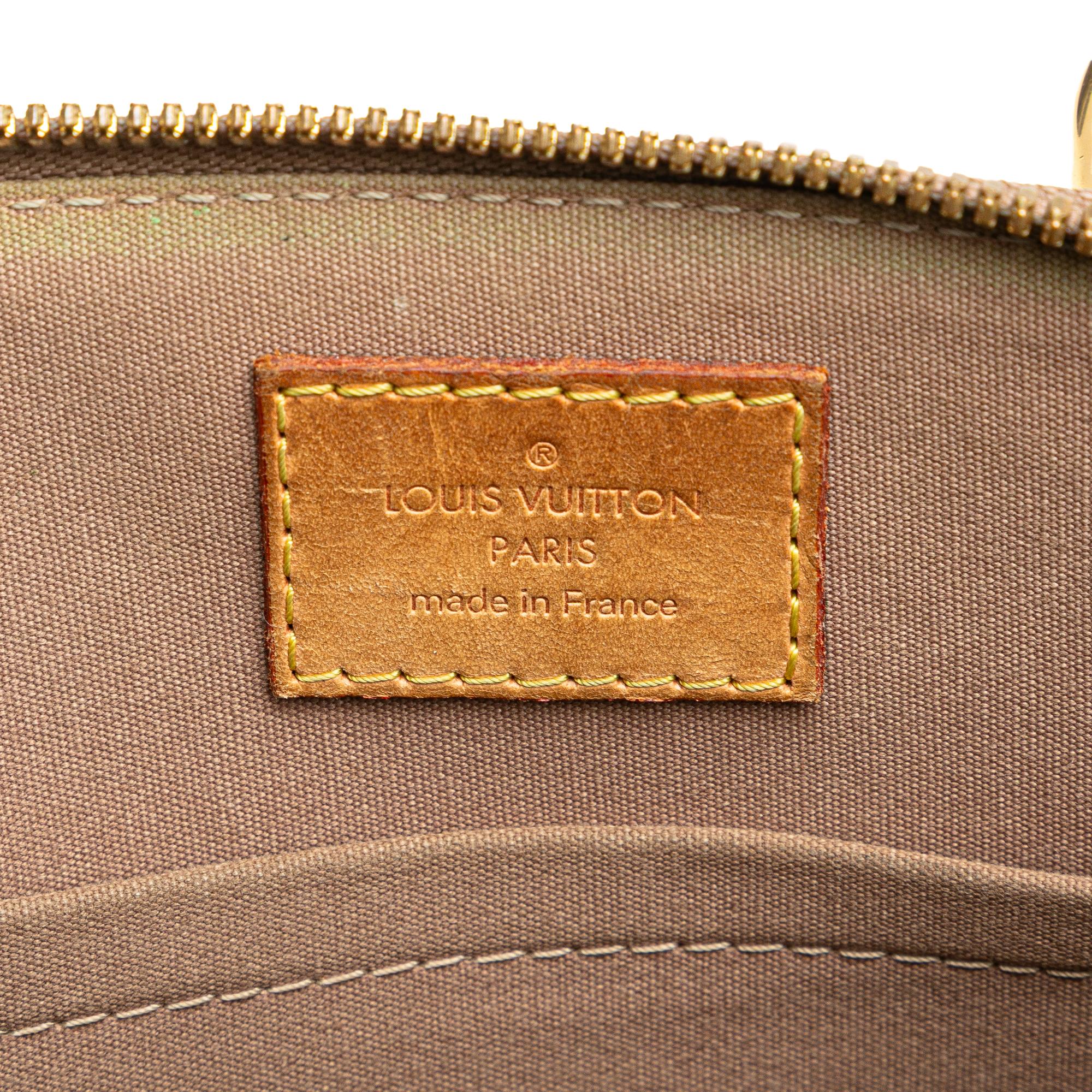 Louis Vuitton Monogram Vernis Alma BB