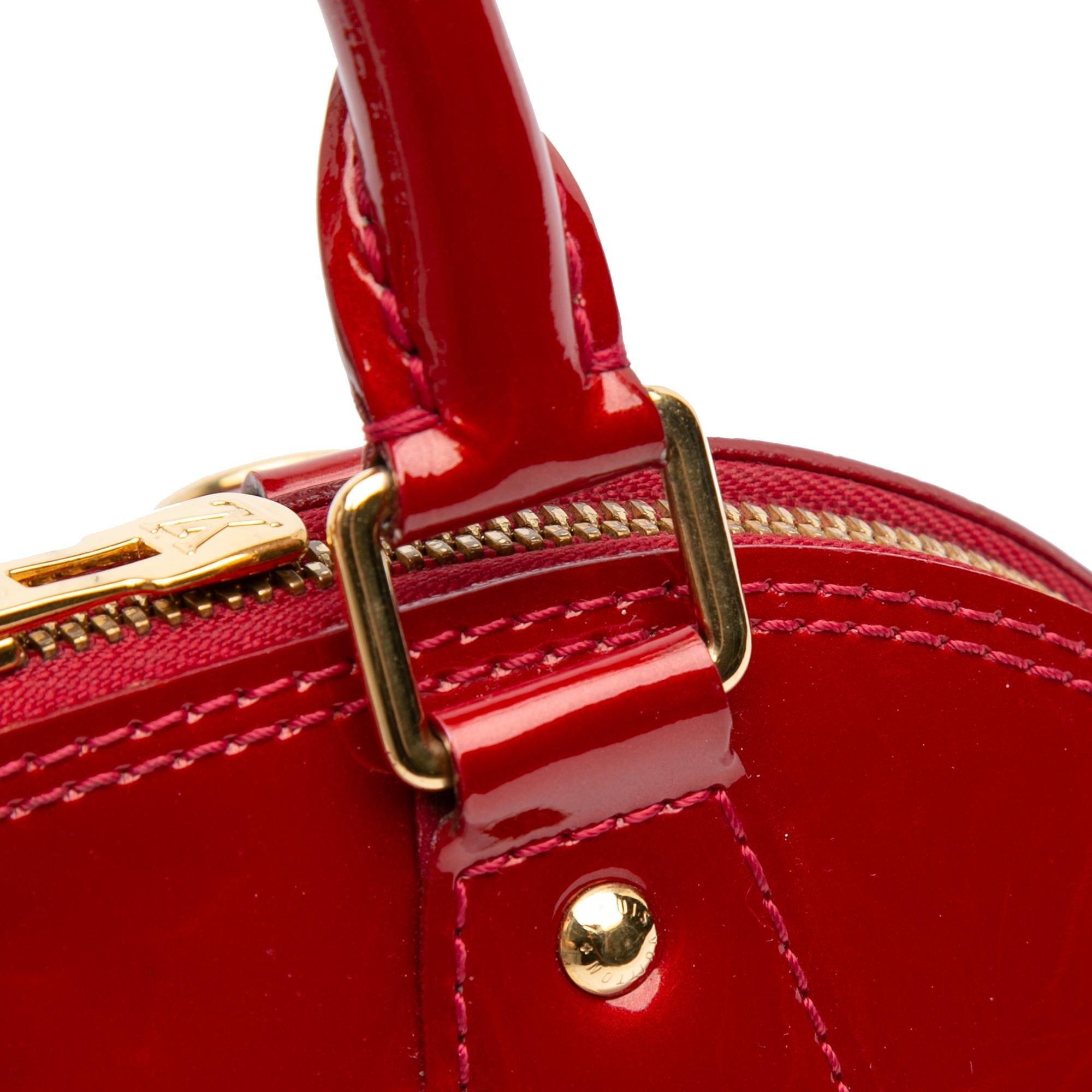 Louis Vuitton Monogram Vernis Alma BB