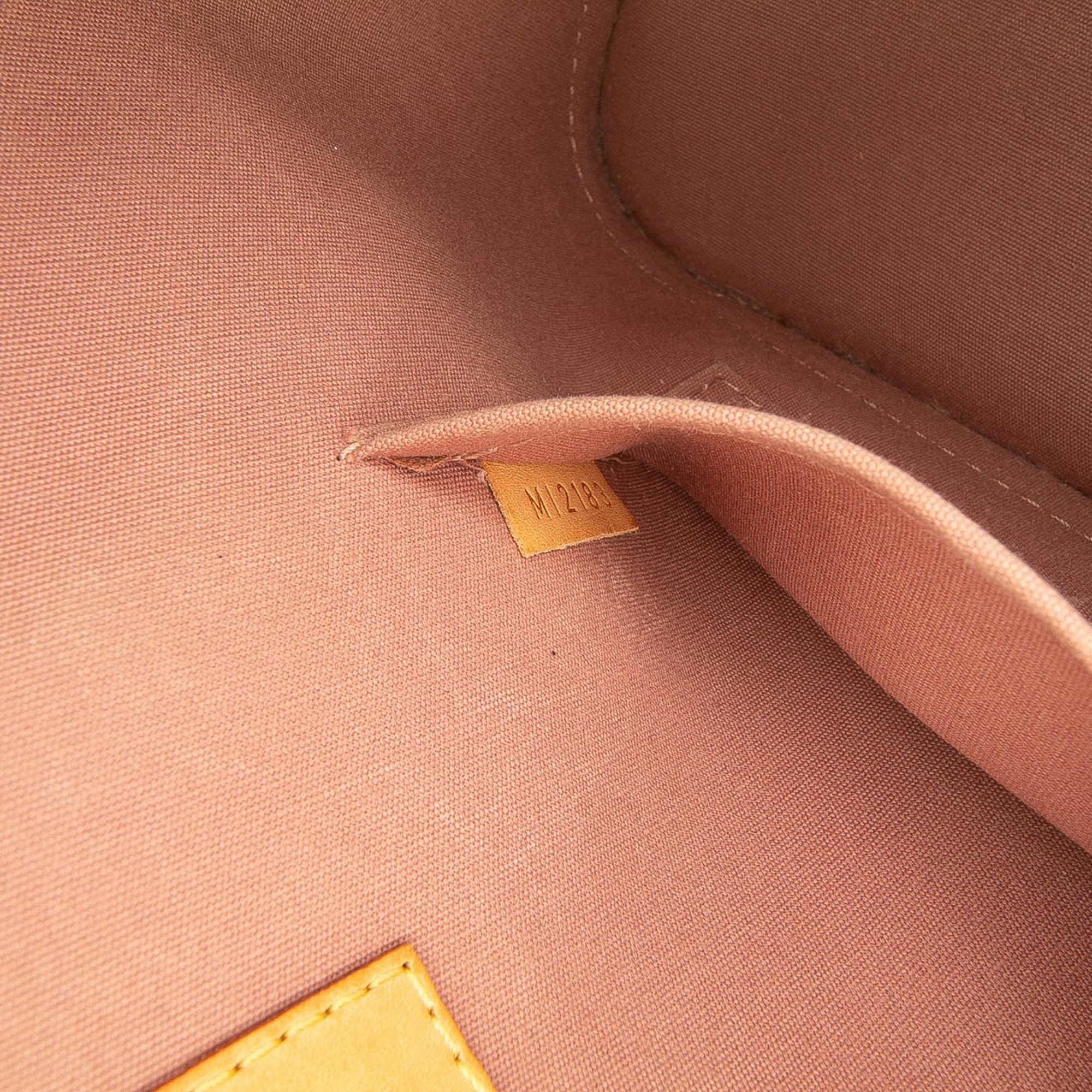 Louis Vuitton Monogram Vernis Alma BB