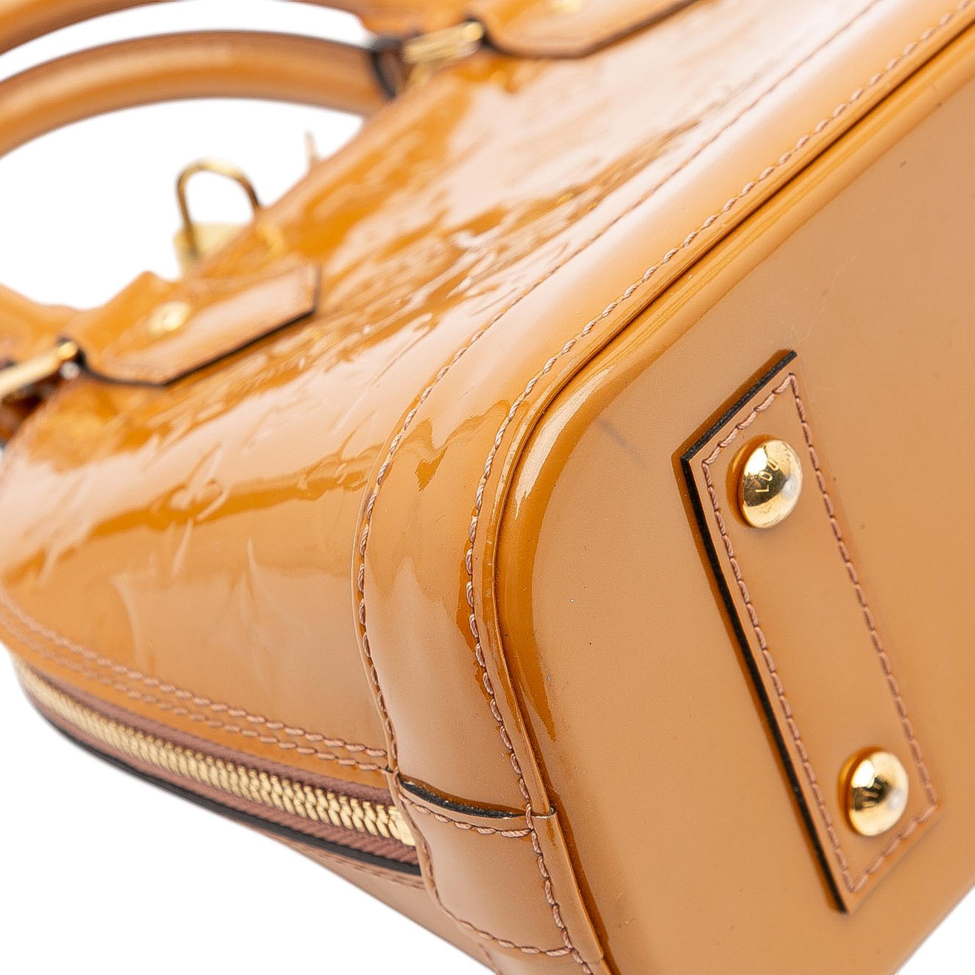 Louis Vuitton Monogram Vernis Alma BB