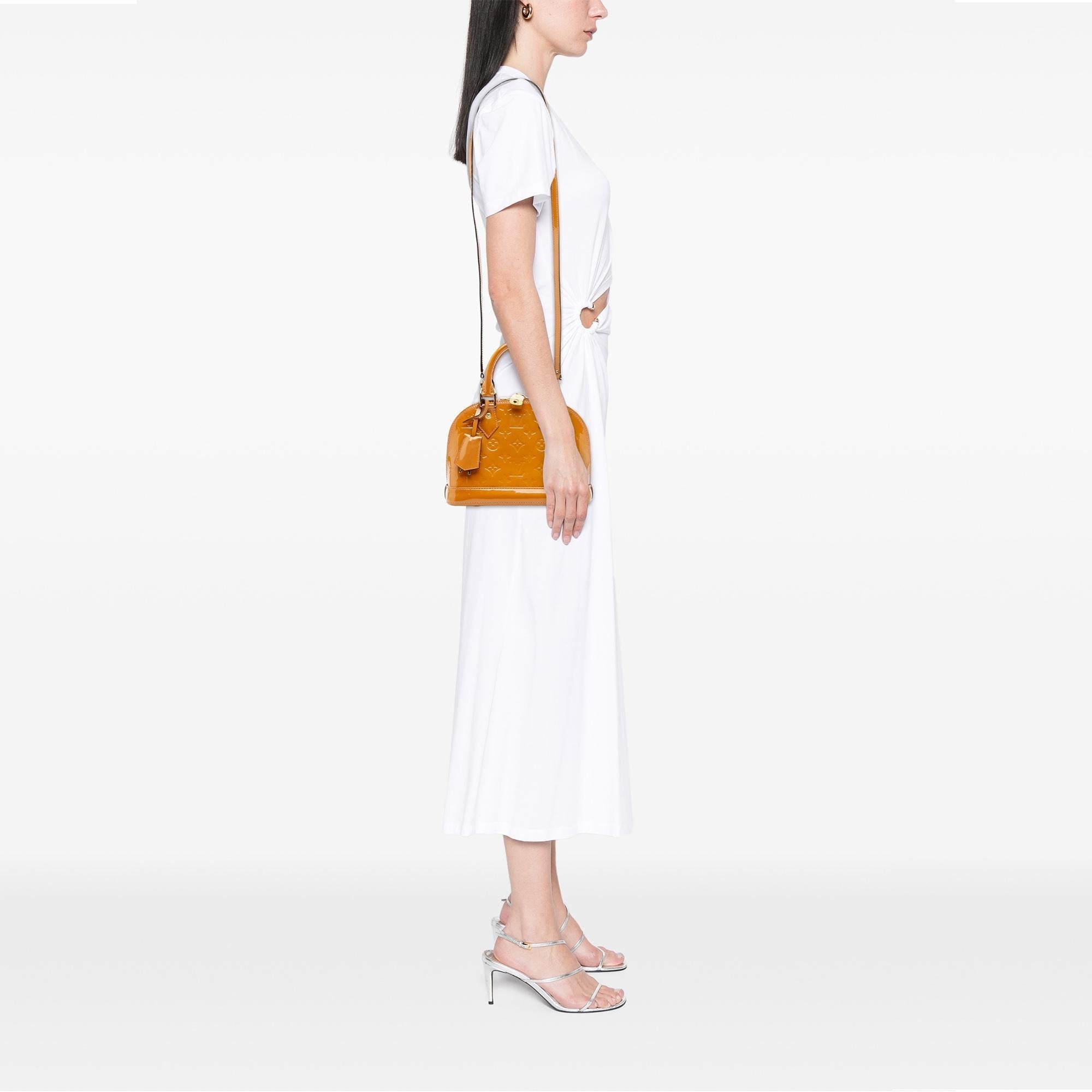 Louis Vuitton Monogram Vernis Alma BB
