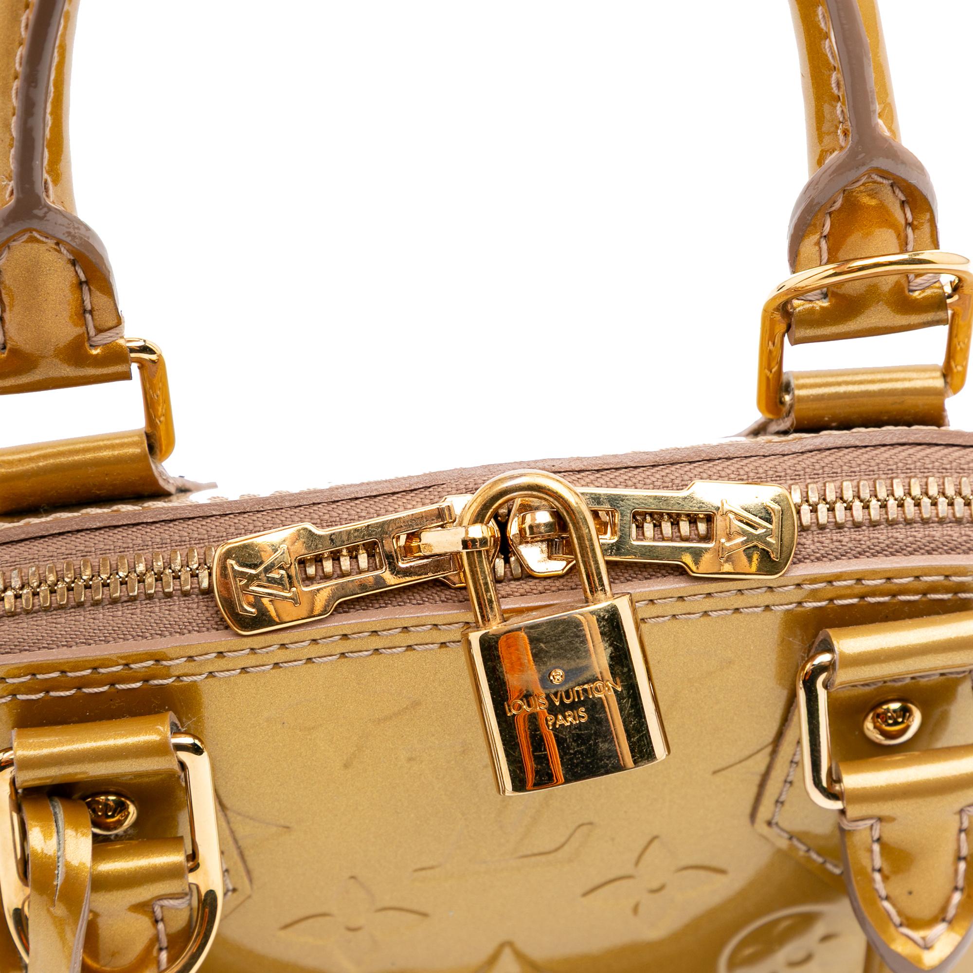 Louis Vuitton Monogram Vernis Alma BB