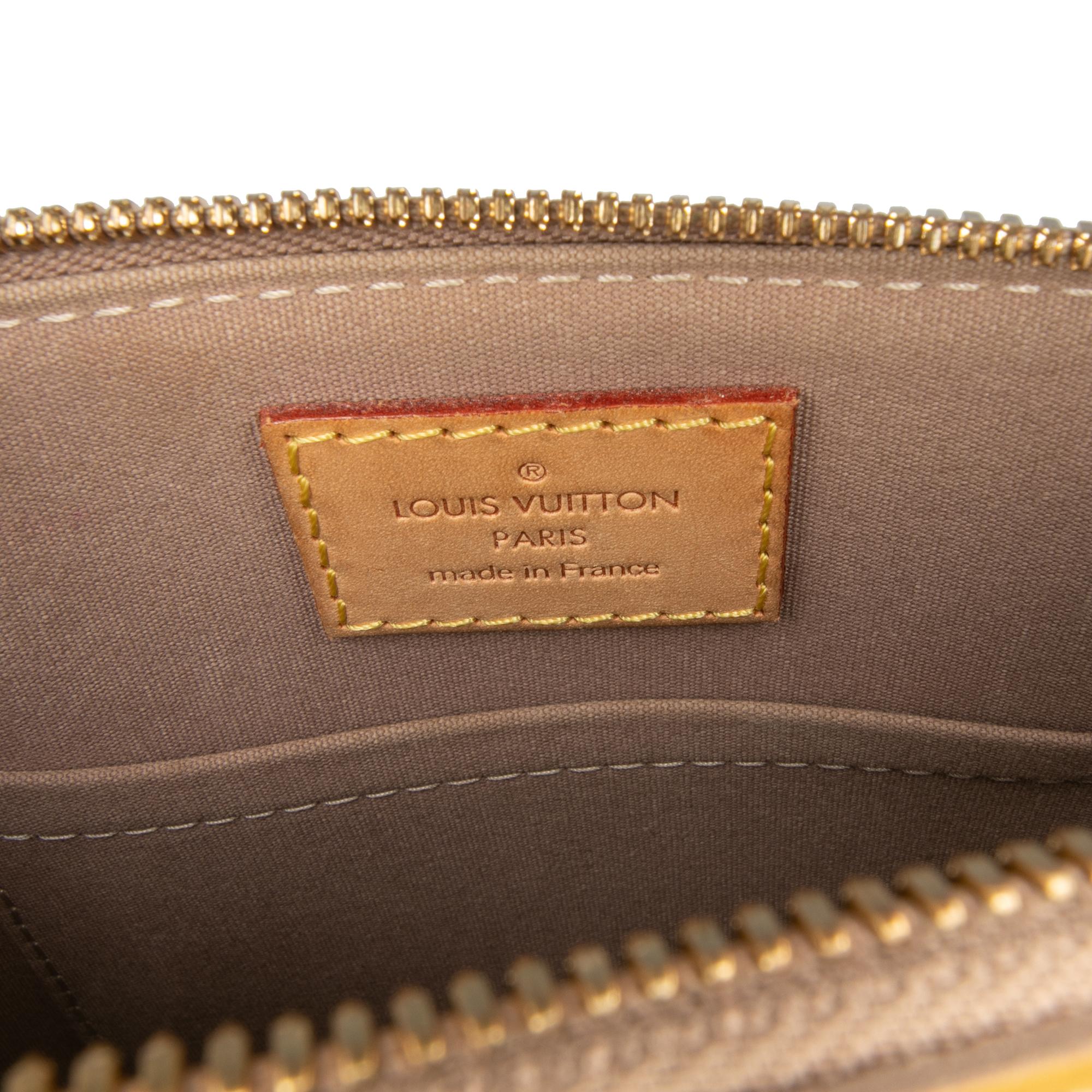 Louis Vuitton Monogram Vernis Alma BB