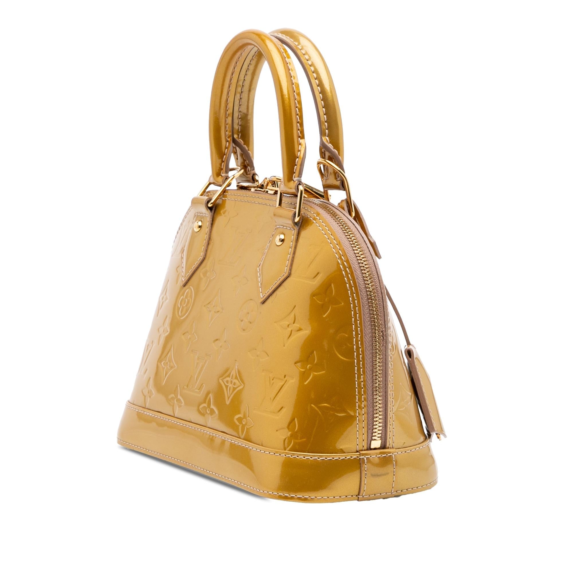 Louis Vuitton Monogram Vernis Alma BB