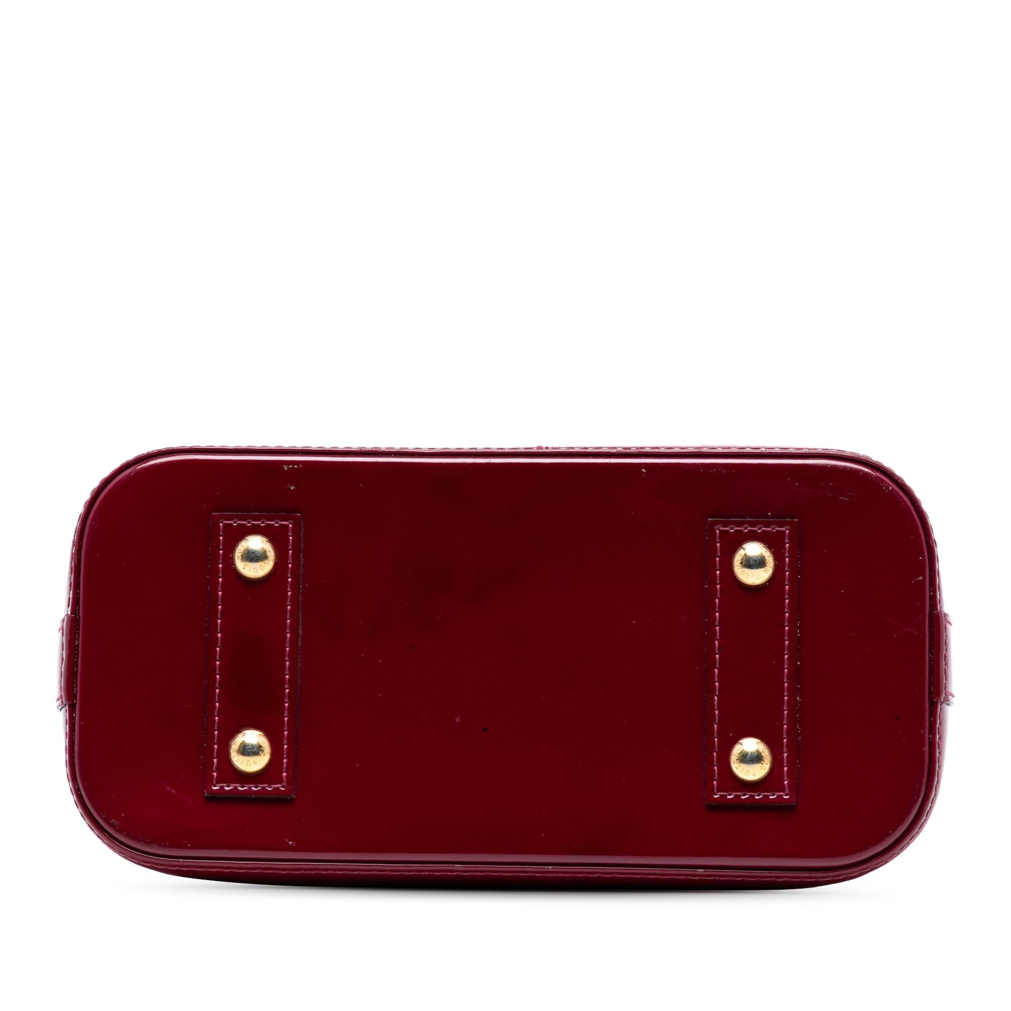 Louis Vuitton Monogram Vernis Alma BB