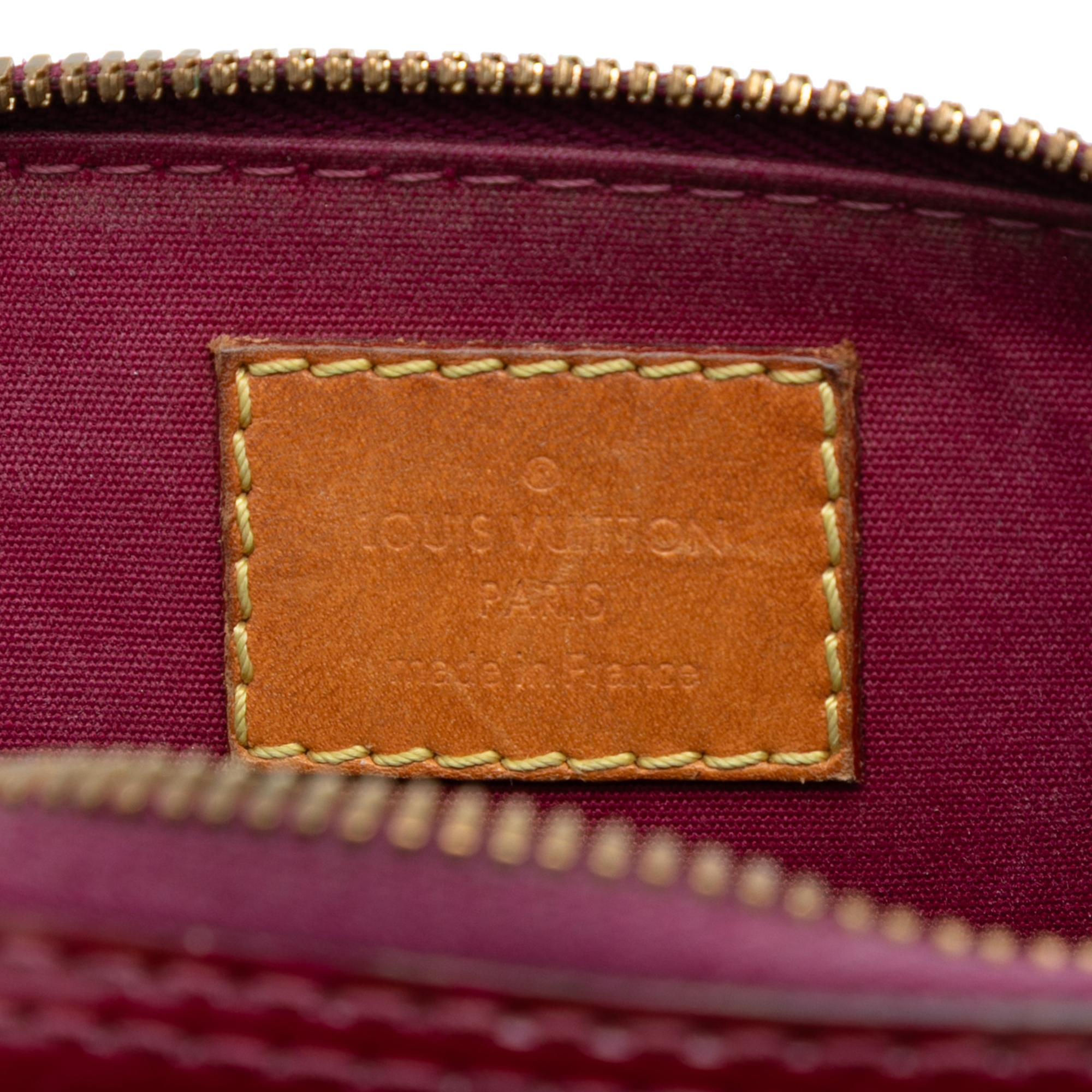 Louis Vuitton Monogram Vernis Alma BB