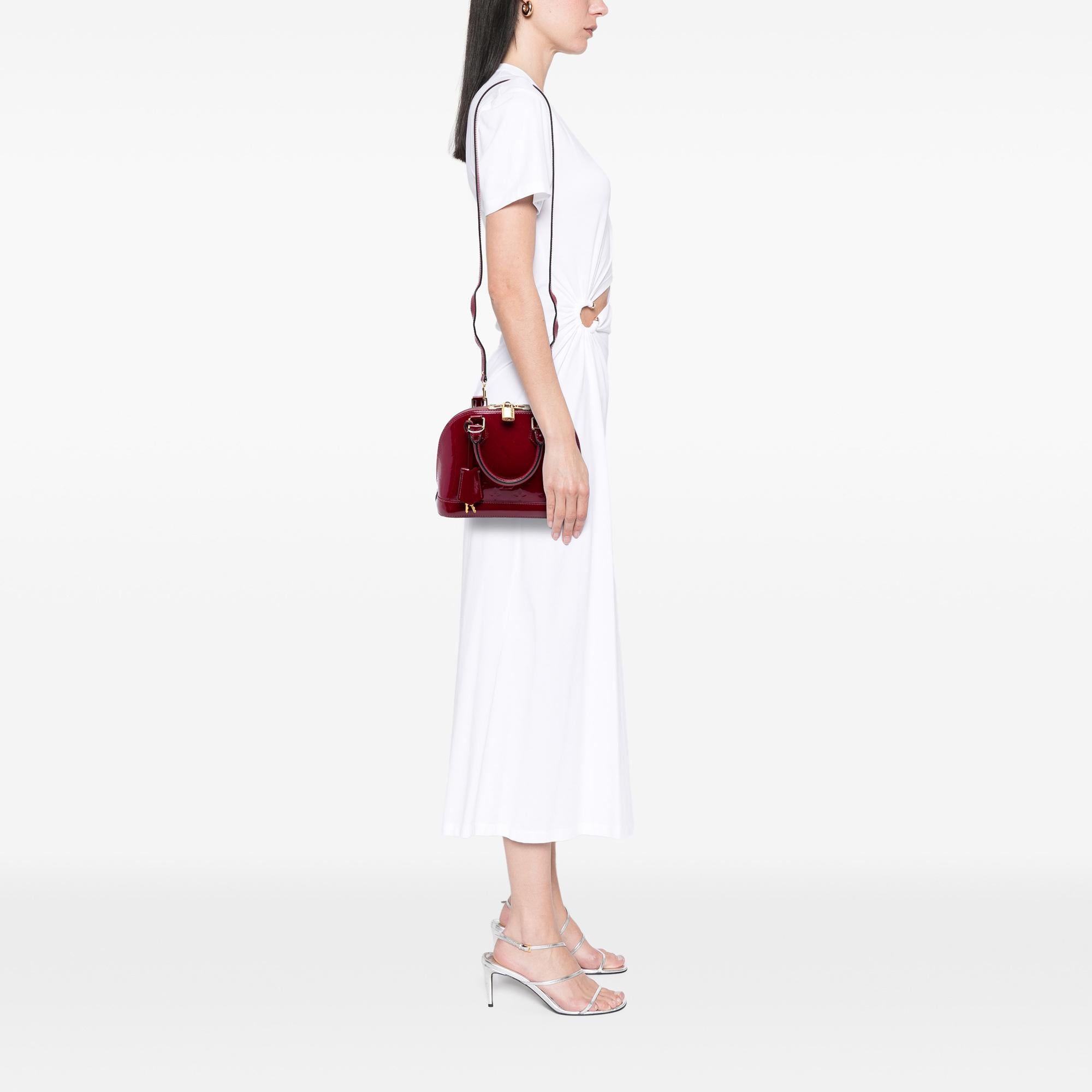 Louis Vuitton Monogram Vernis Alma BB