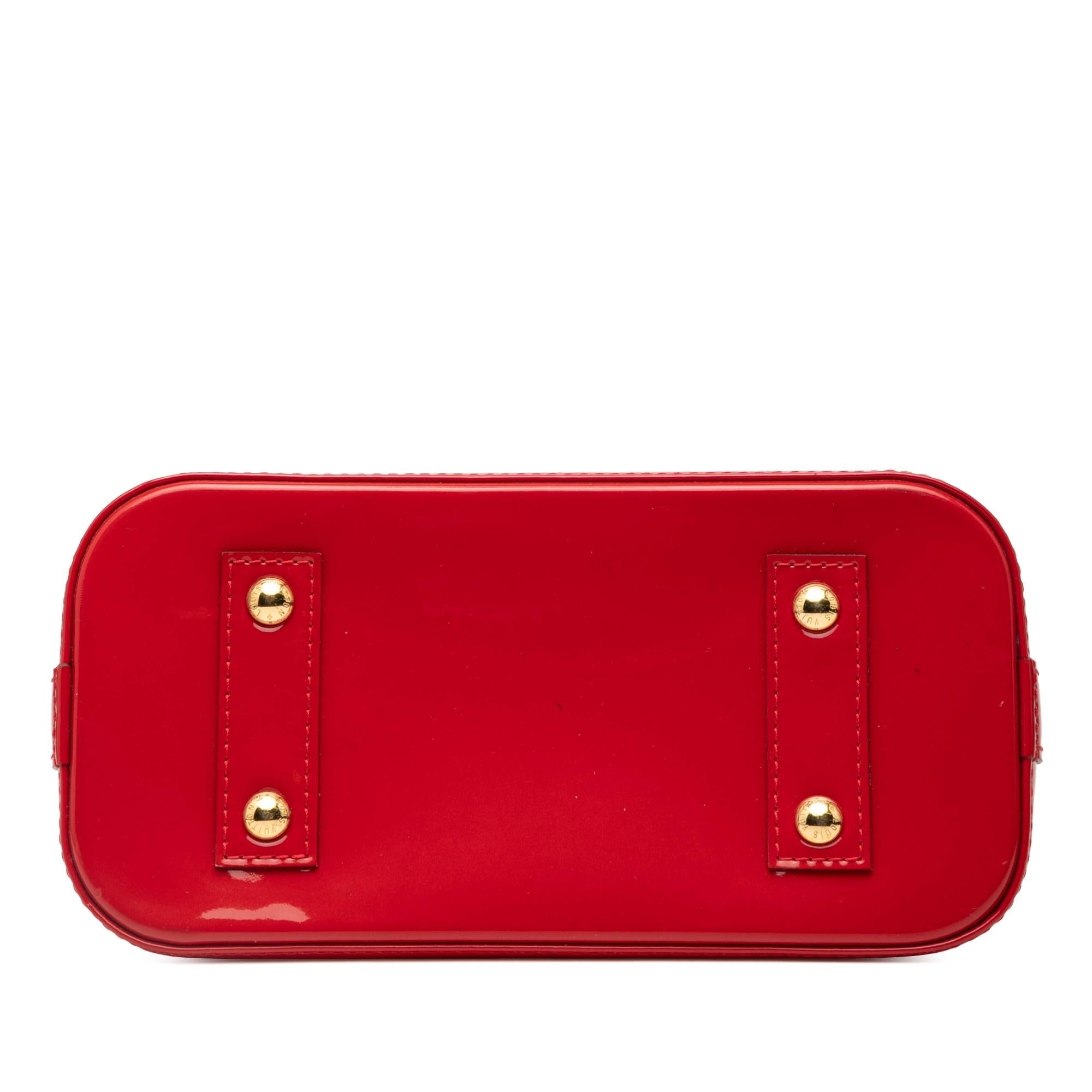 Louis Vuitton Monogram Vernis Alma BB