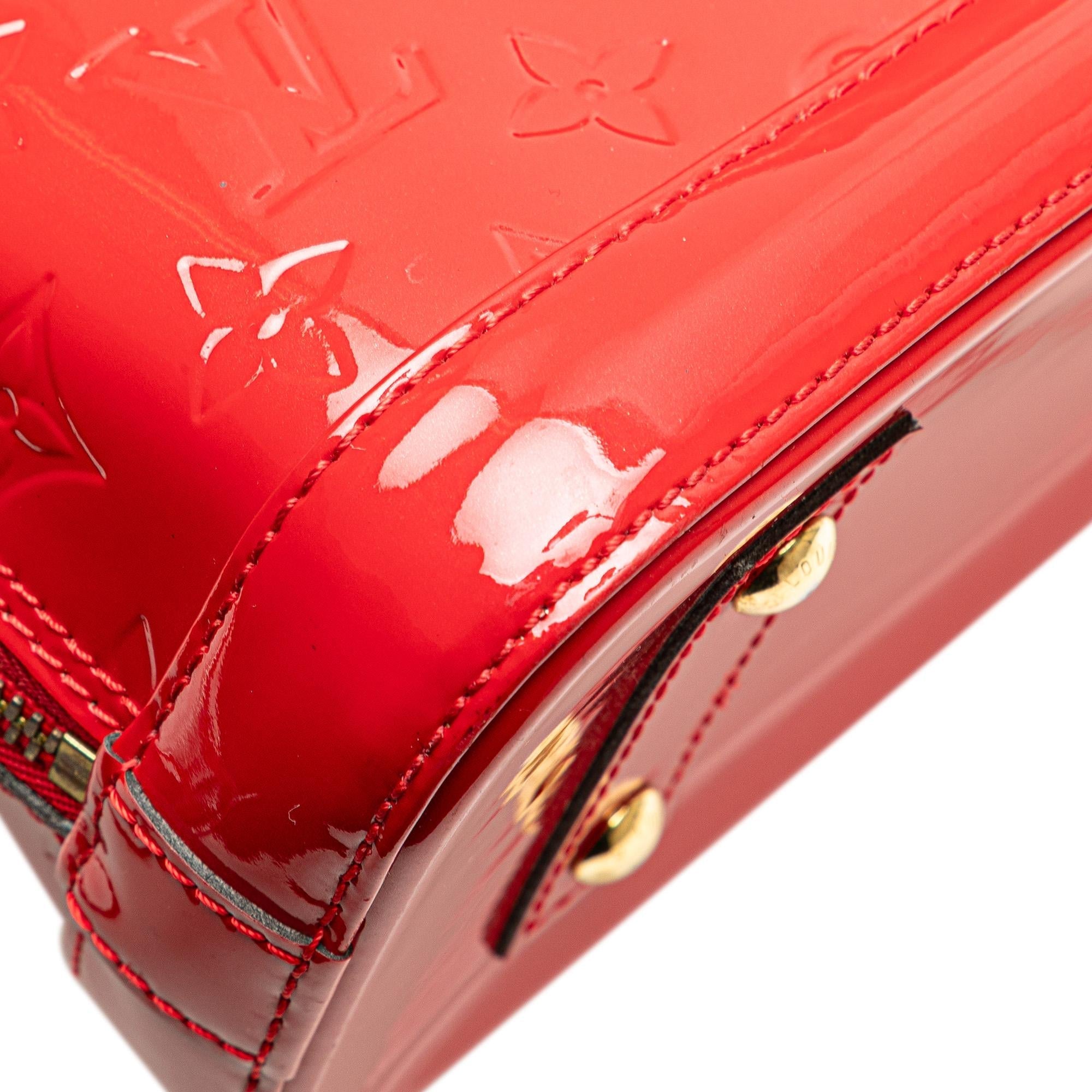 Louis Vuitton Monogram Vernis Alma BB