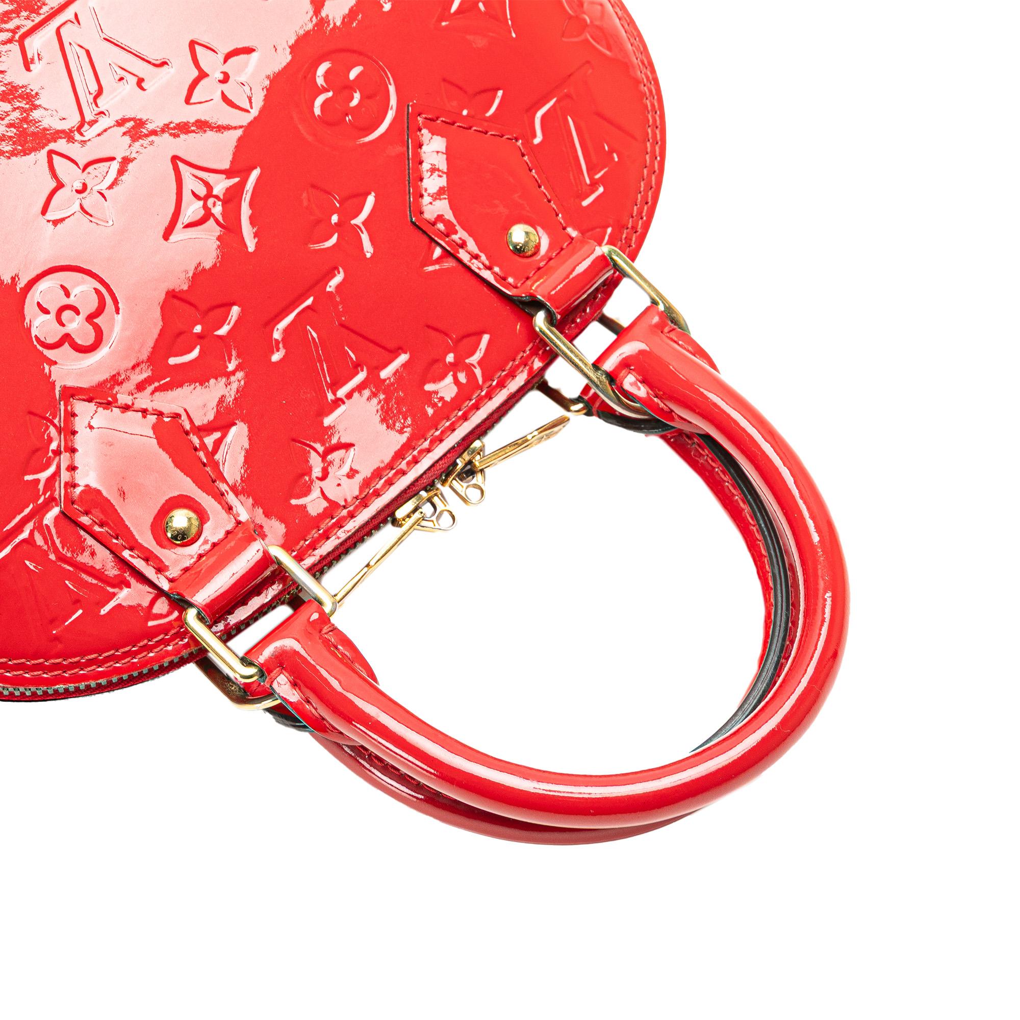 Louis Vuitton Monogram Vernis Alma BB