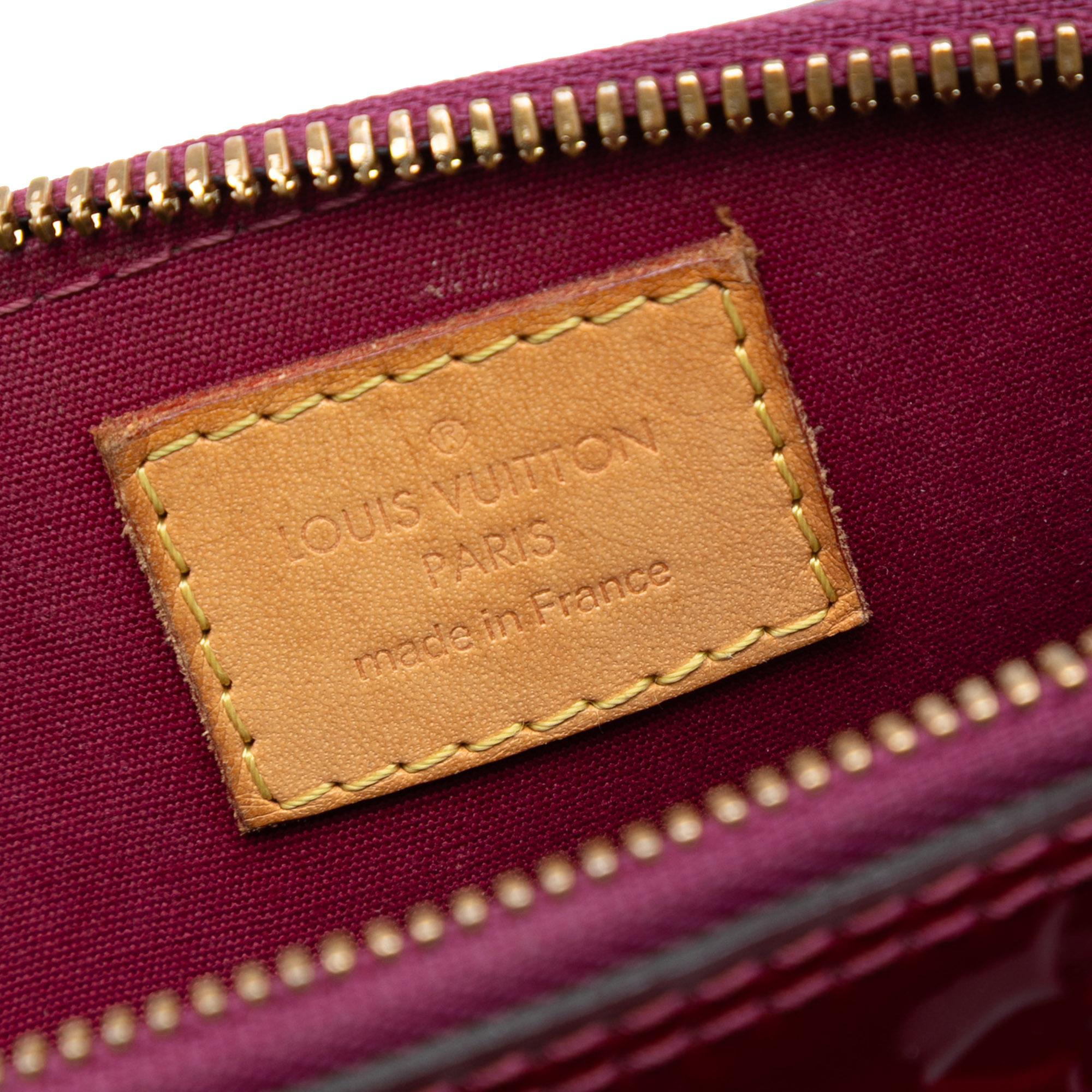 Louis Vuitton Monogram Vernis Alma BB