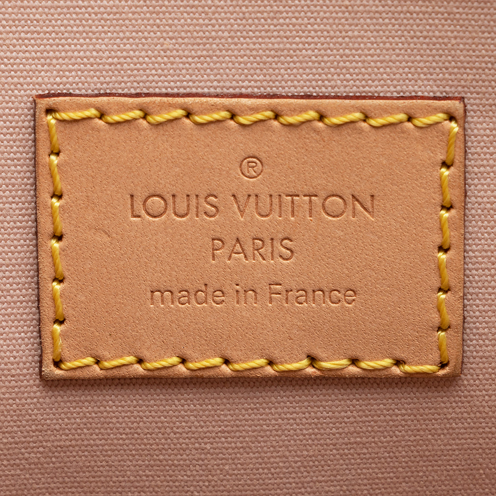 Louis Vuitton Monogram Vernis Alma GM Satchel (SHF-21875)
