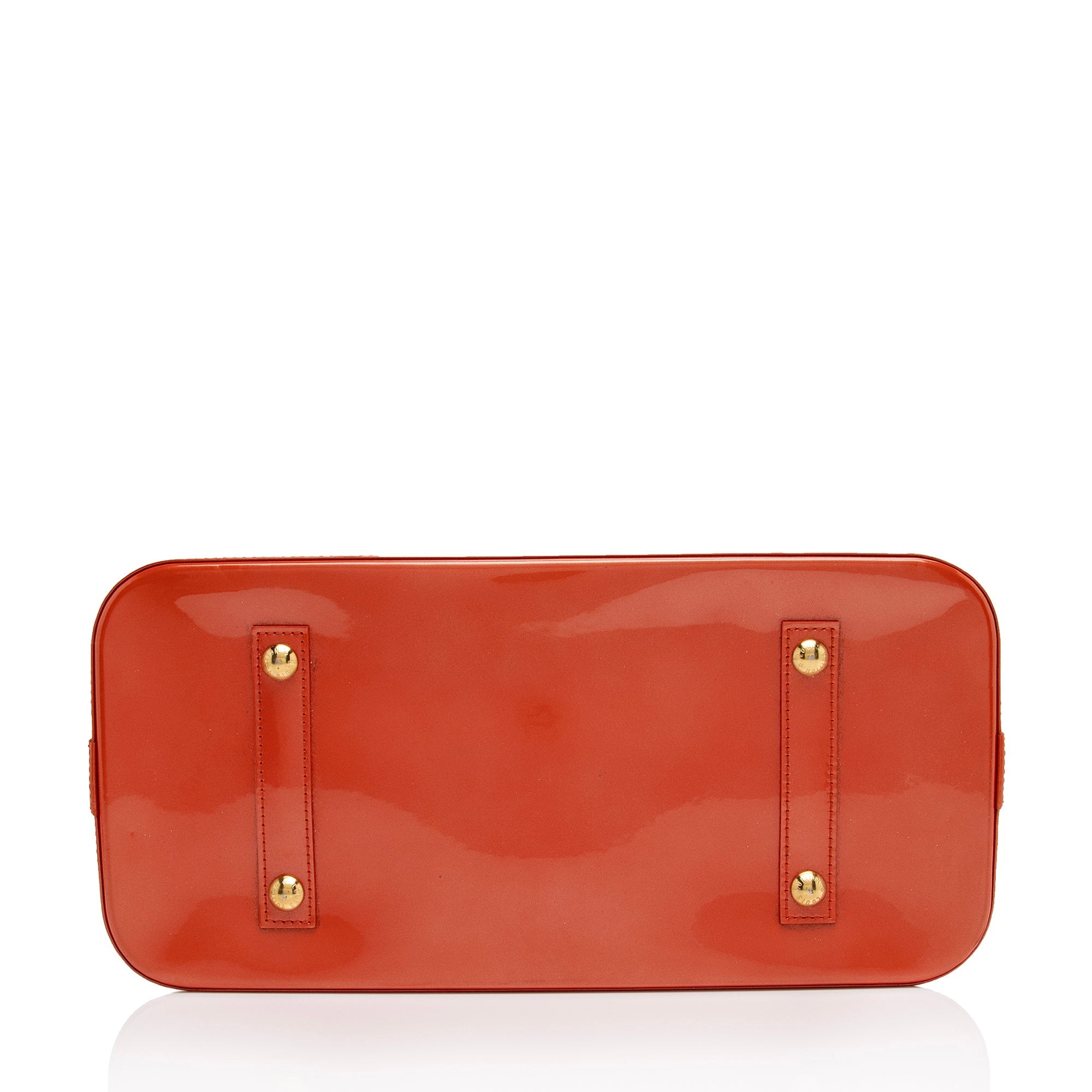 Louis Vuitton Monogram Vernis Alma GM Satchel (SHF-ERoecq)