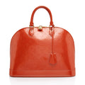 Louis Vuitton Monogram Vernis Alma GM Satchel (SHF-ERoecq)