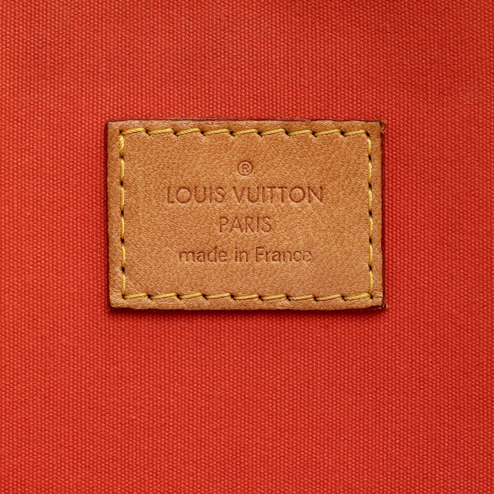 Louis Vuitton Monogram Vernis Alma GM Satchel (SHF-ERoecq)