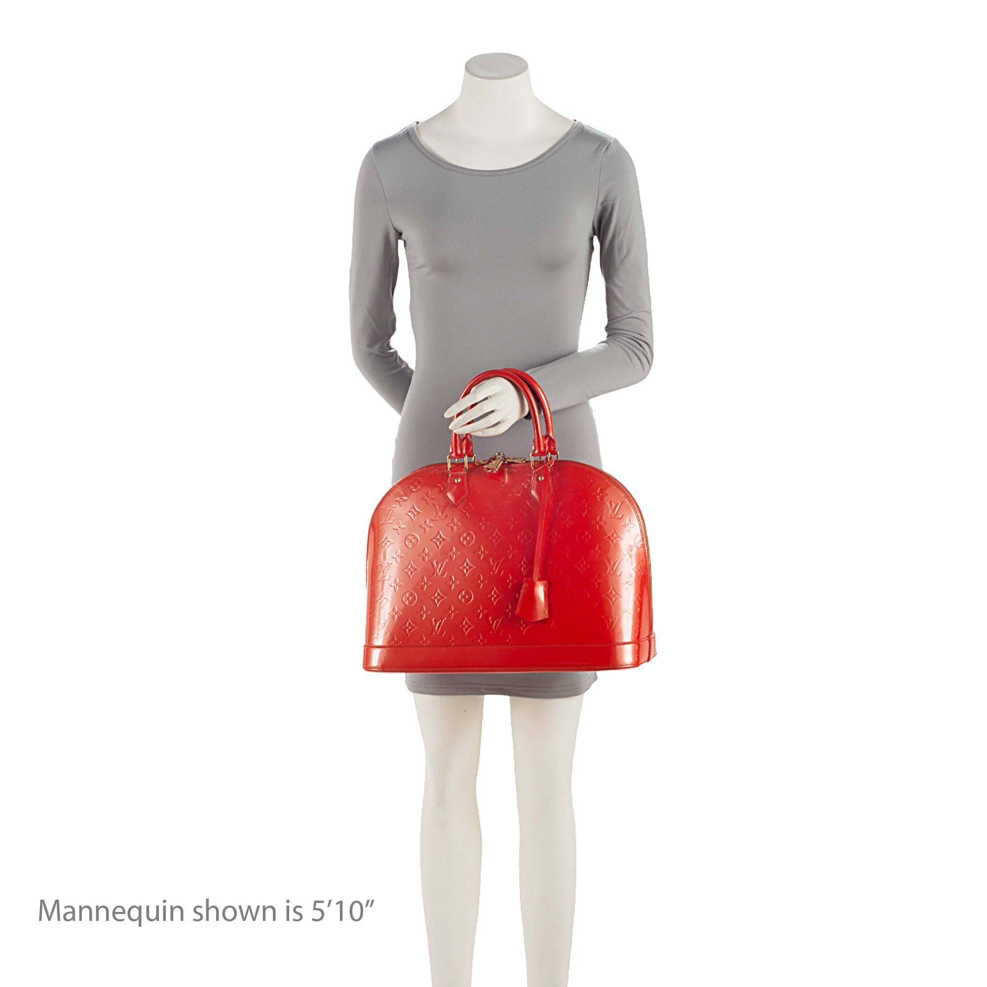 Louis Vuitton Monogram Vernis Alma GM Satchel (SHF-ERoecq)