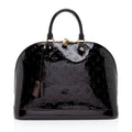 Louis Vuitton Monogram Vernis Alma GM Satchel (SHF-NbLRlp)