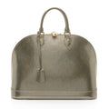 Louis Vuitton Monogram Vernis Alma GM Satchel (SHF-223b8Z)