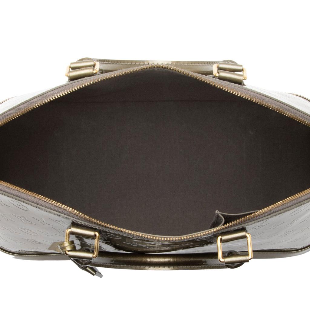 Louis Vuitton Monogram Vernis Alma GM Satchel (SHF-223b8Z)
