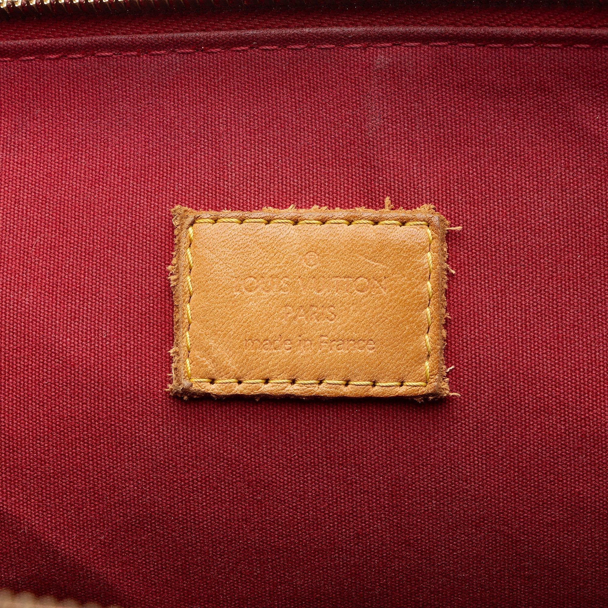 Louis Vuitton Monogram Vernis Alma GM Satchel (SHF-7bvjjk)