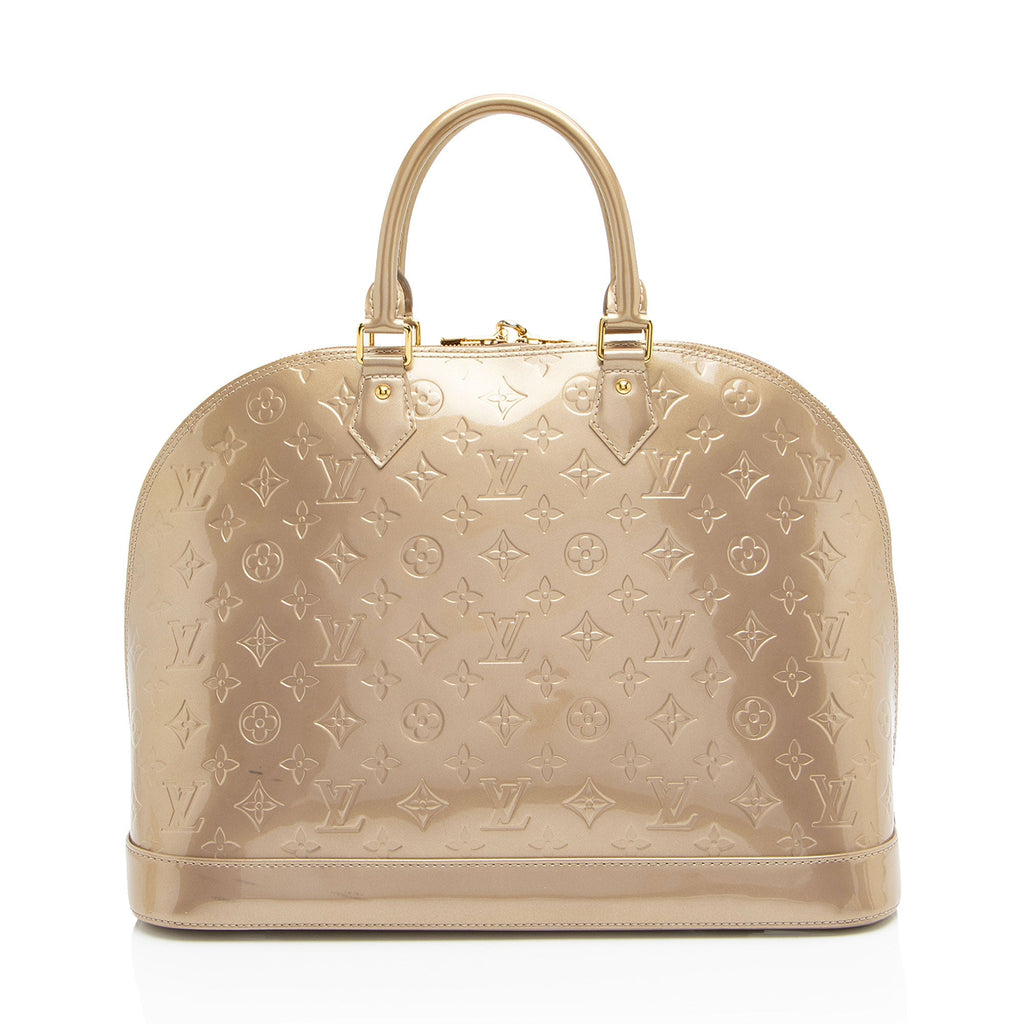 Louis Vuitton Monogram Vernis Alma GM Satchel