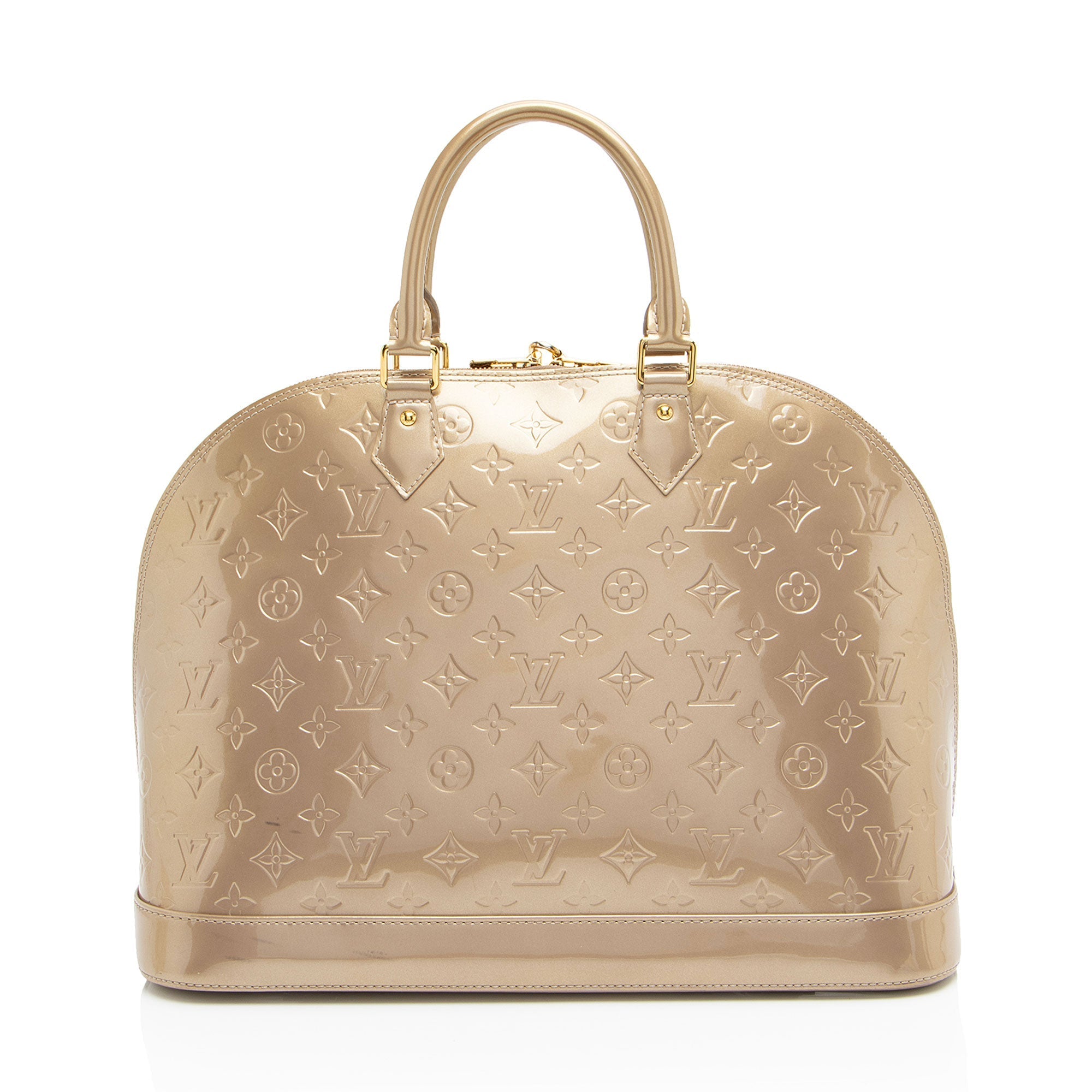 Louis Vuitton Monogram Vernis Alma GM Satchel