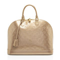 Louis Vuitton Monogram Vernis Alma GM Satchel
