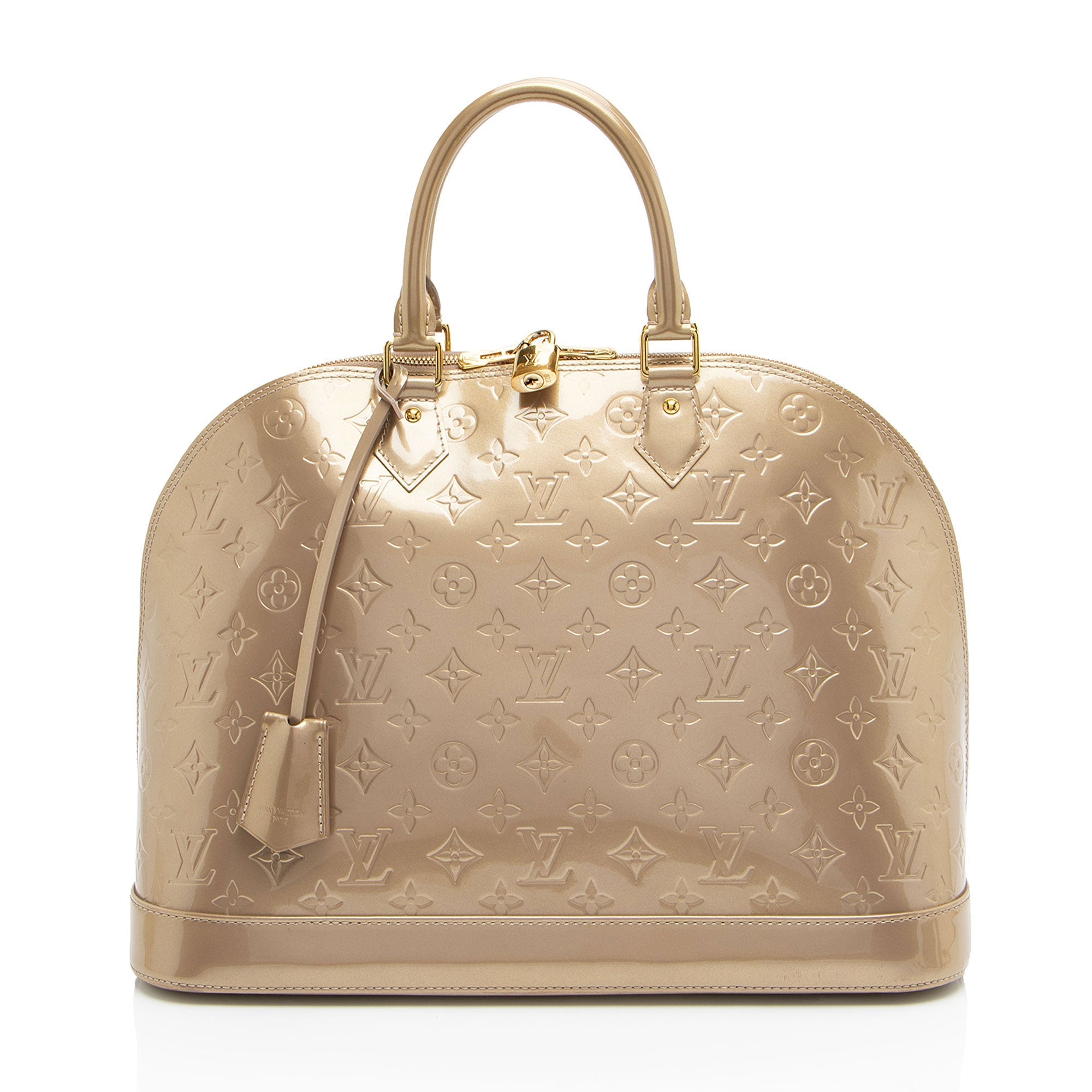 Louis Vuitton Monogram Vernis Alma GM Satchel