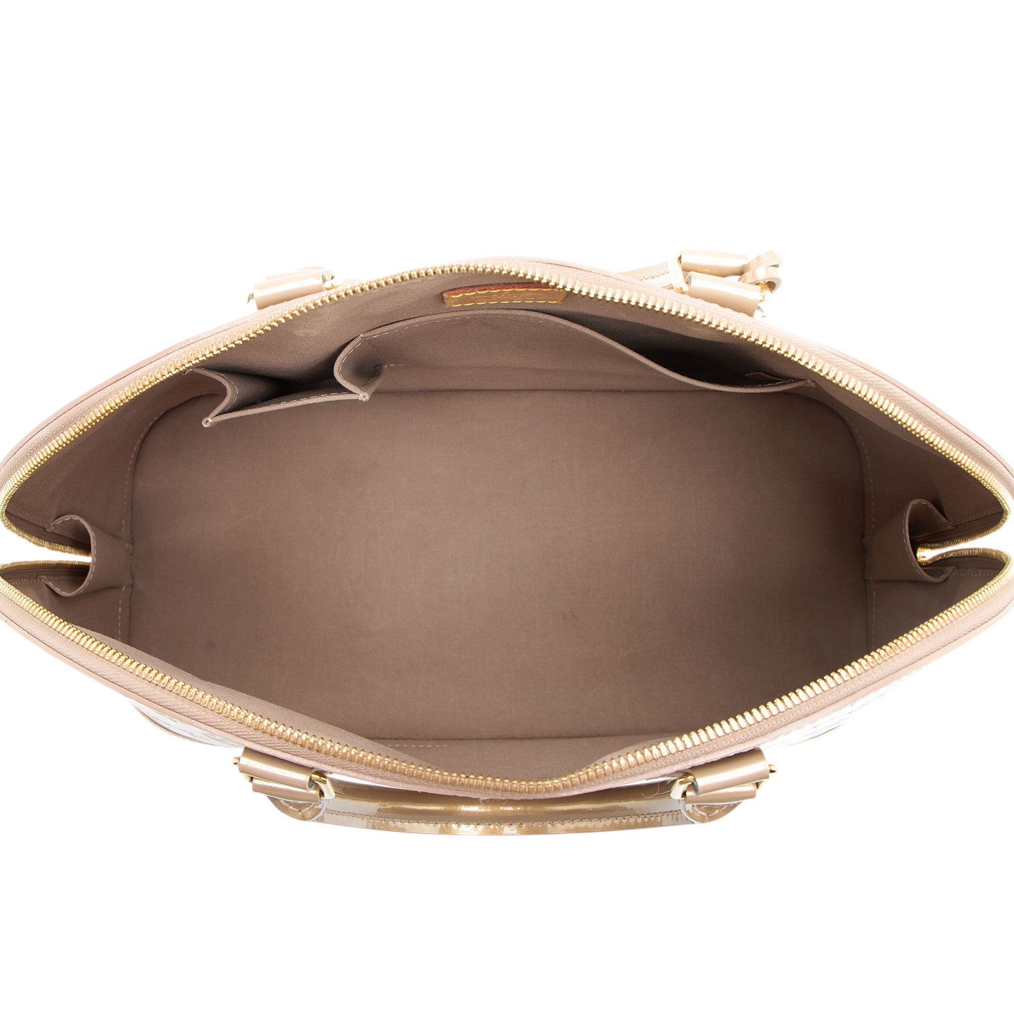 Louis Vuitton Monogram Vernis Alma GM Satchel