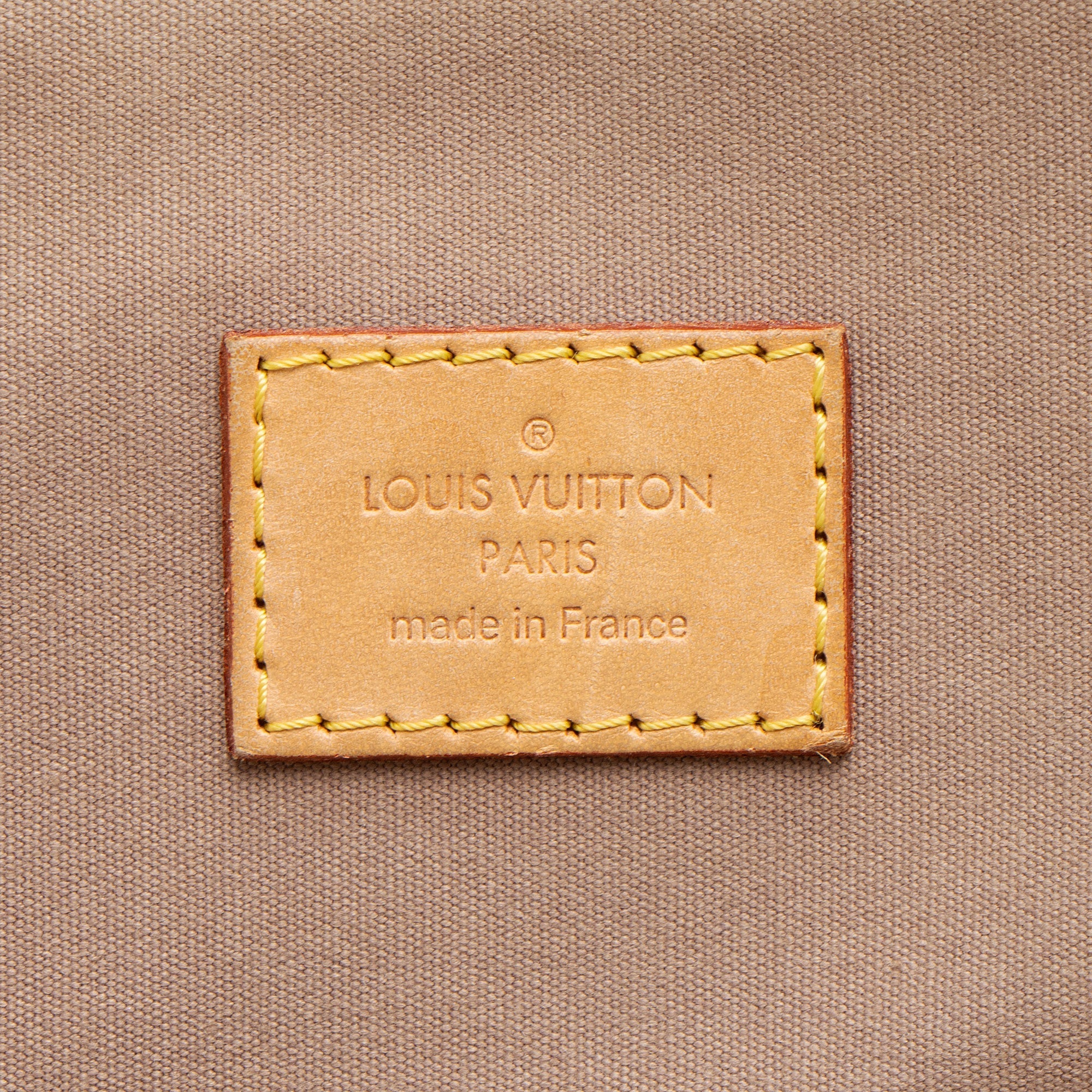 Louis Vuitton Monogram Vernis Alma GM Satchel