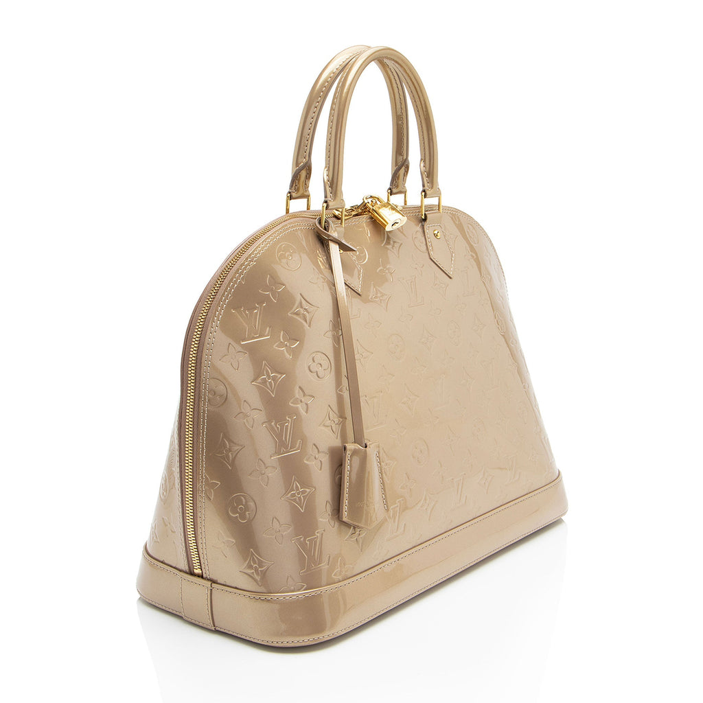 Louis Vuitton Monogram Vernis Alma GM Satchel