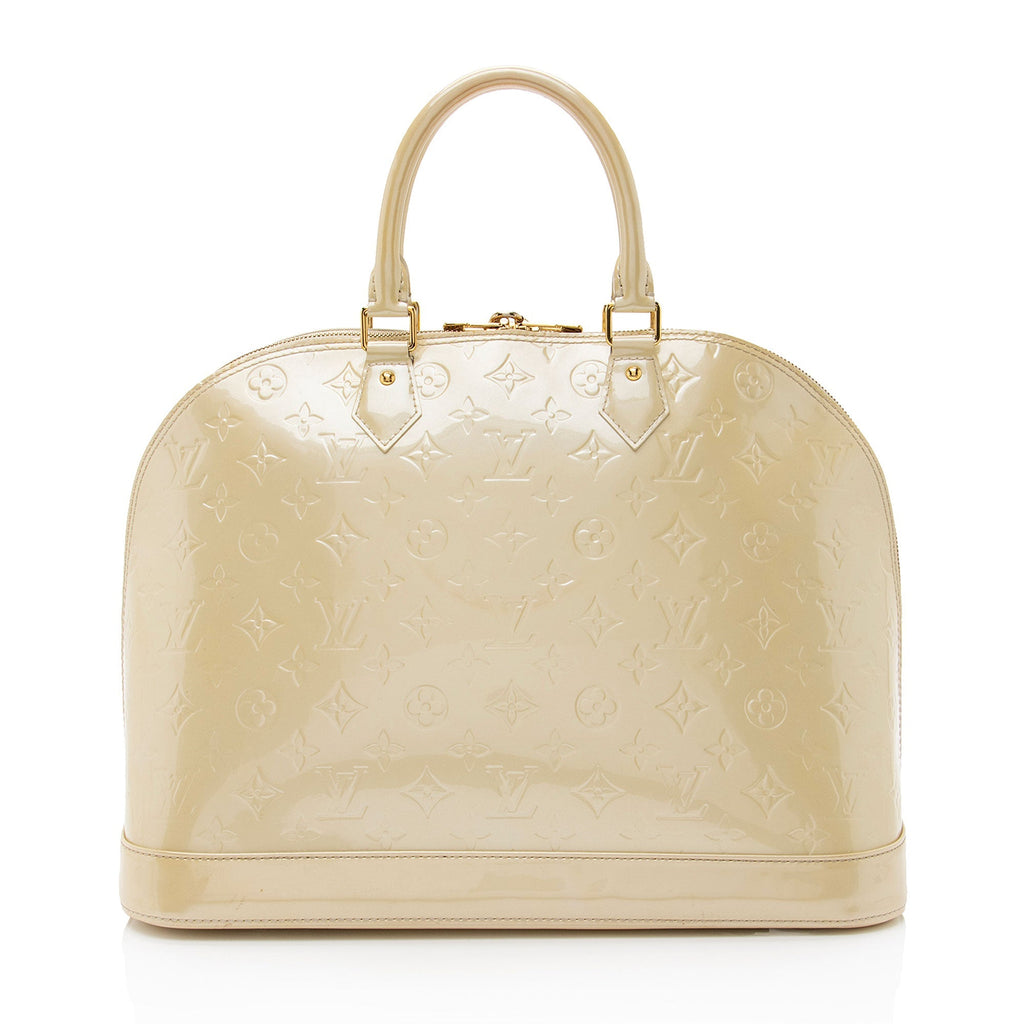 Louis Vuitton Monogram Vernis Alma GM Satchel