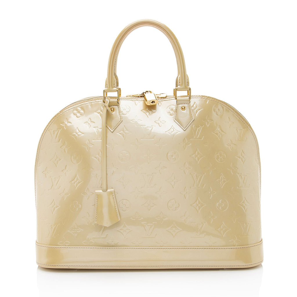 Louis Vuitton Monogram Vernis Alma GM Satchel