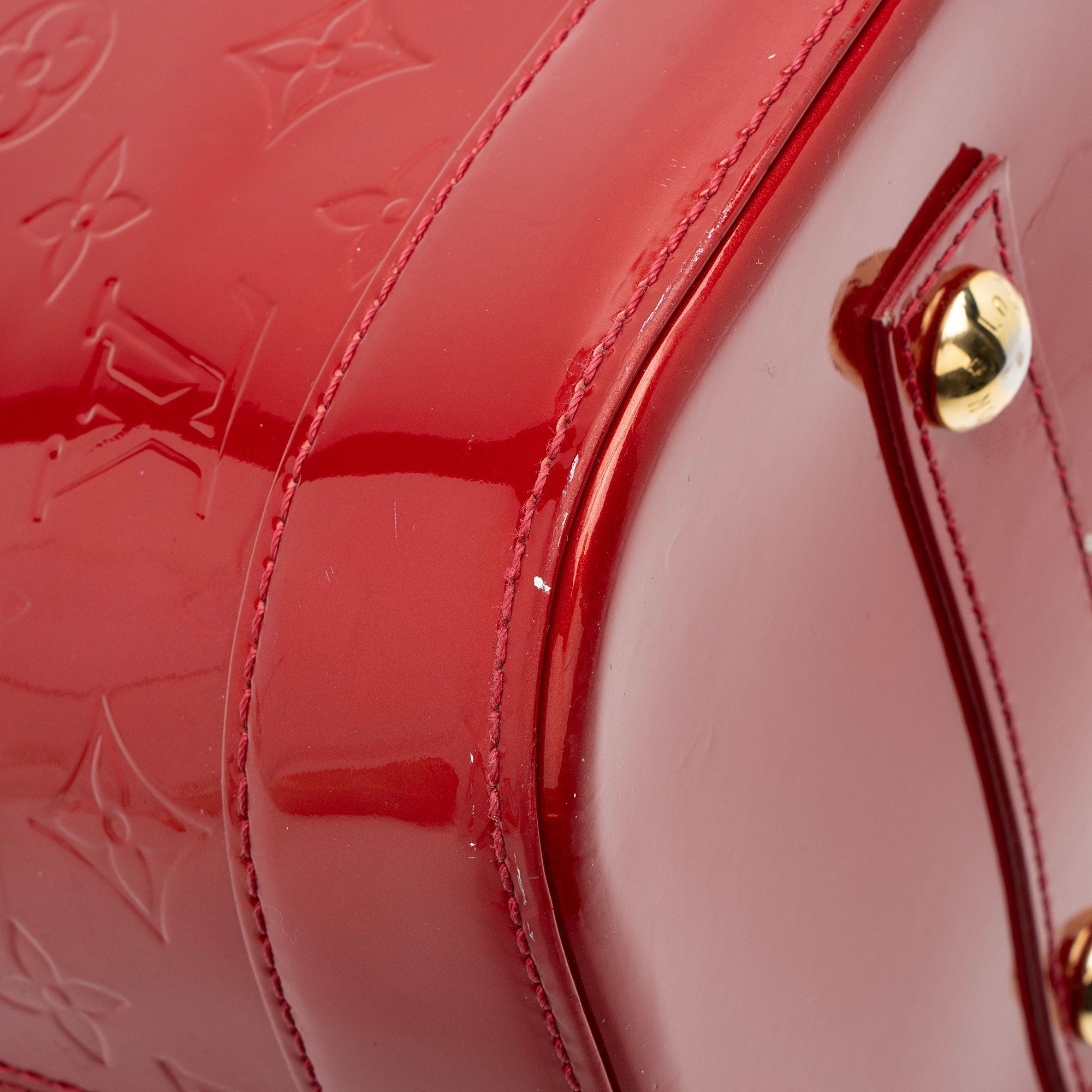 Louis Vuitton Monogram Vernis Alma GM Satchel