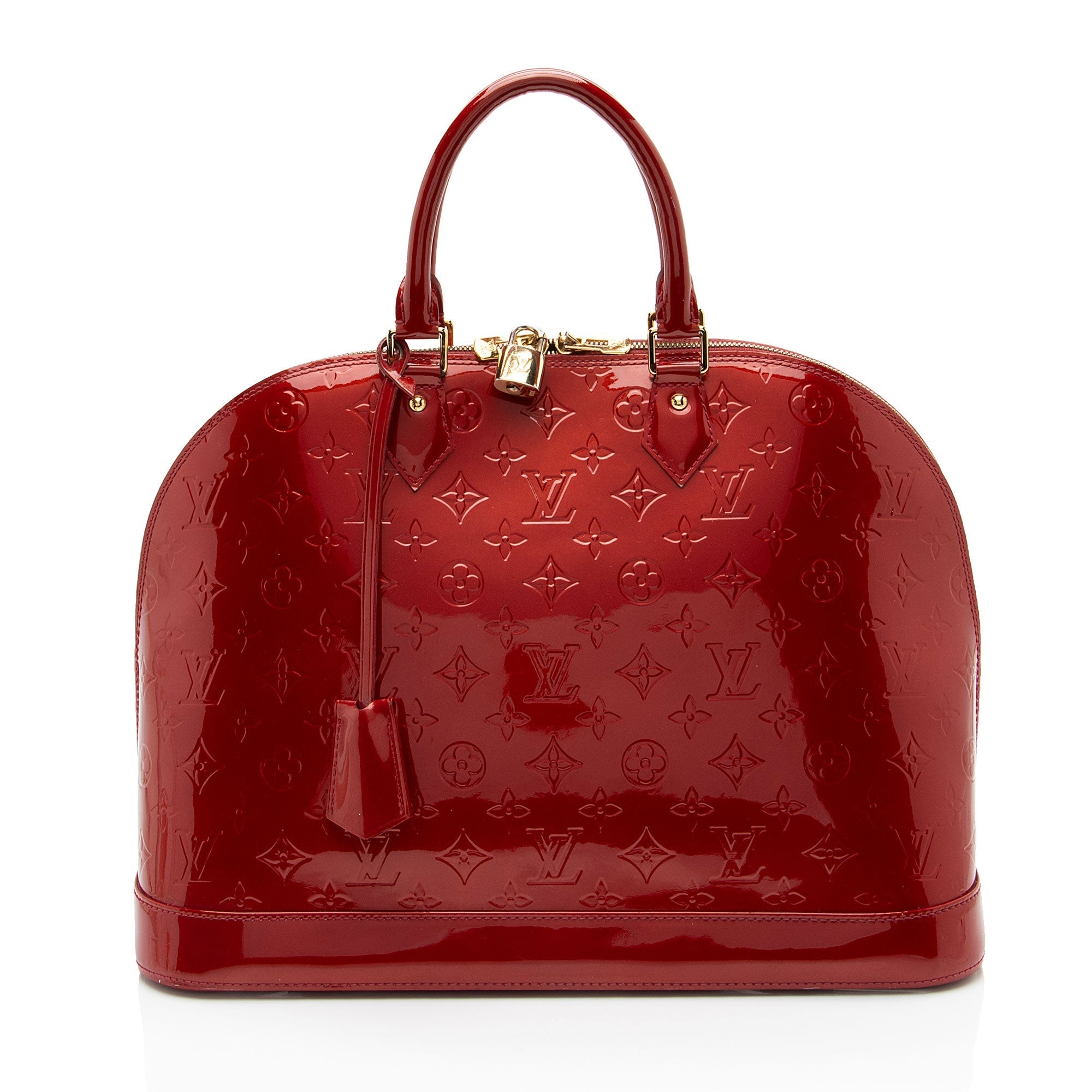 Louis Vuitton Monogram Vernis Alma GM Satchel